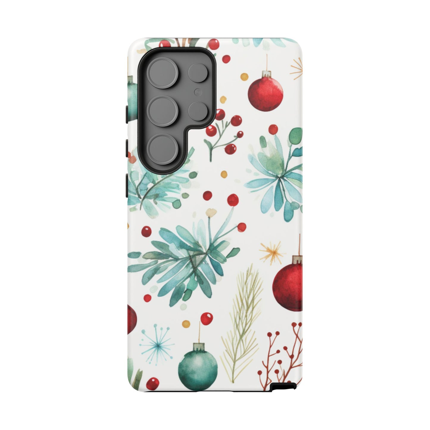 Festive Holiday Ornament Pattern – Samsung Galaxy Case