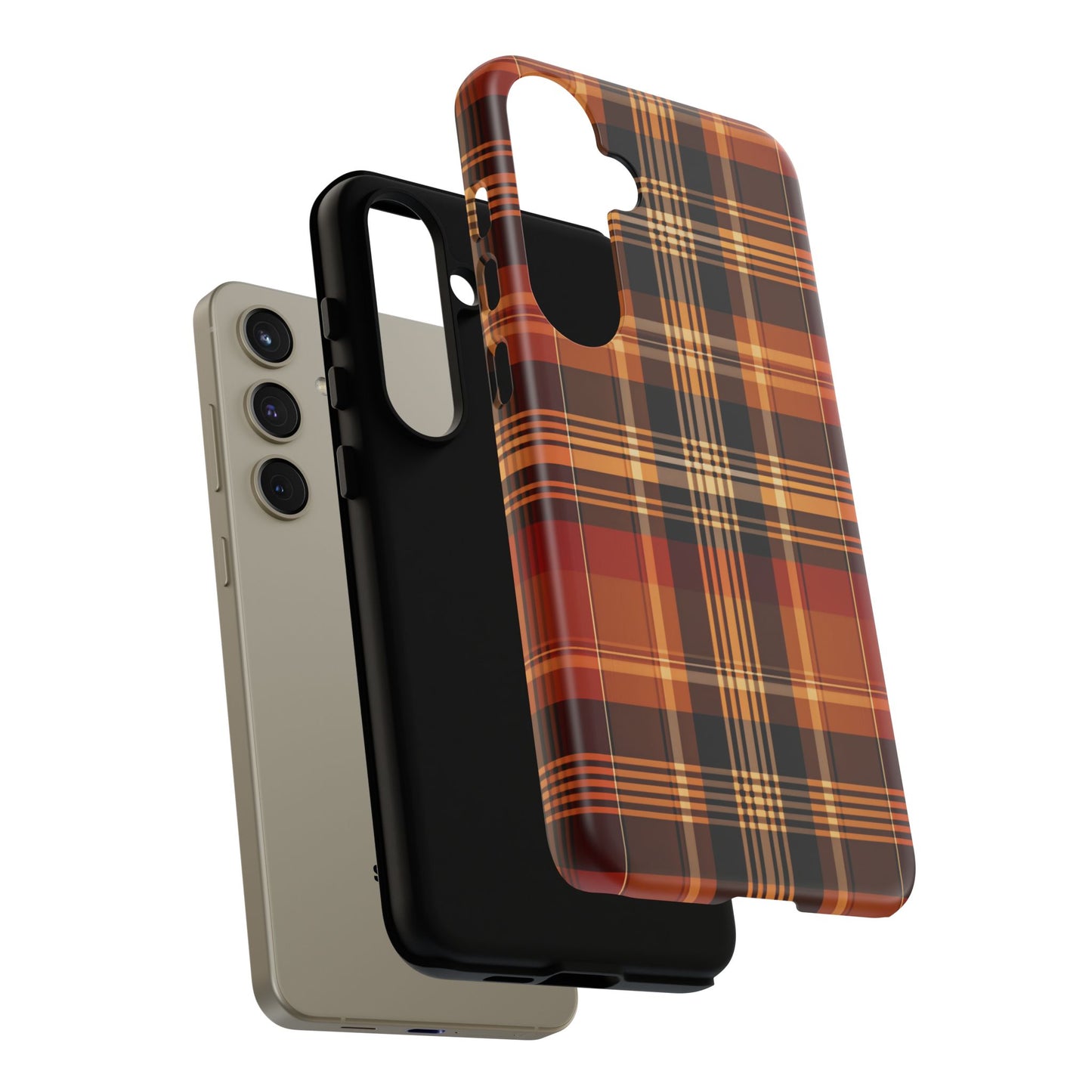 Vintage Charm Plaid Phone Case - Stylish Protection!