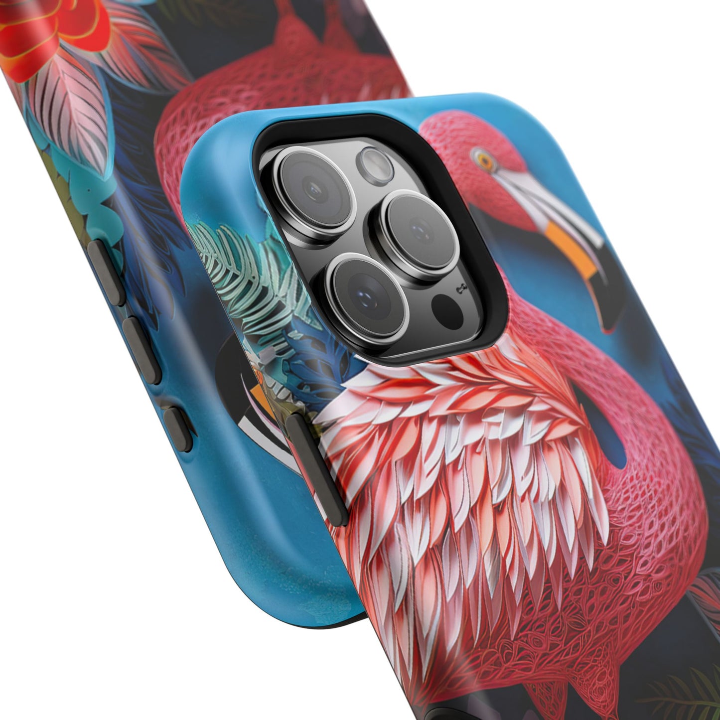 Flamingo Dreams – Bold Tropical MagSafe iPhone Case