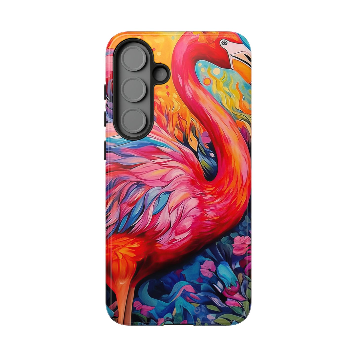 Flamingo Fiesta – Vibrant Flamingo Samsung Galaxy Phone Case