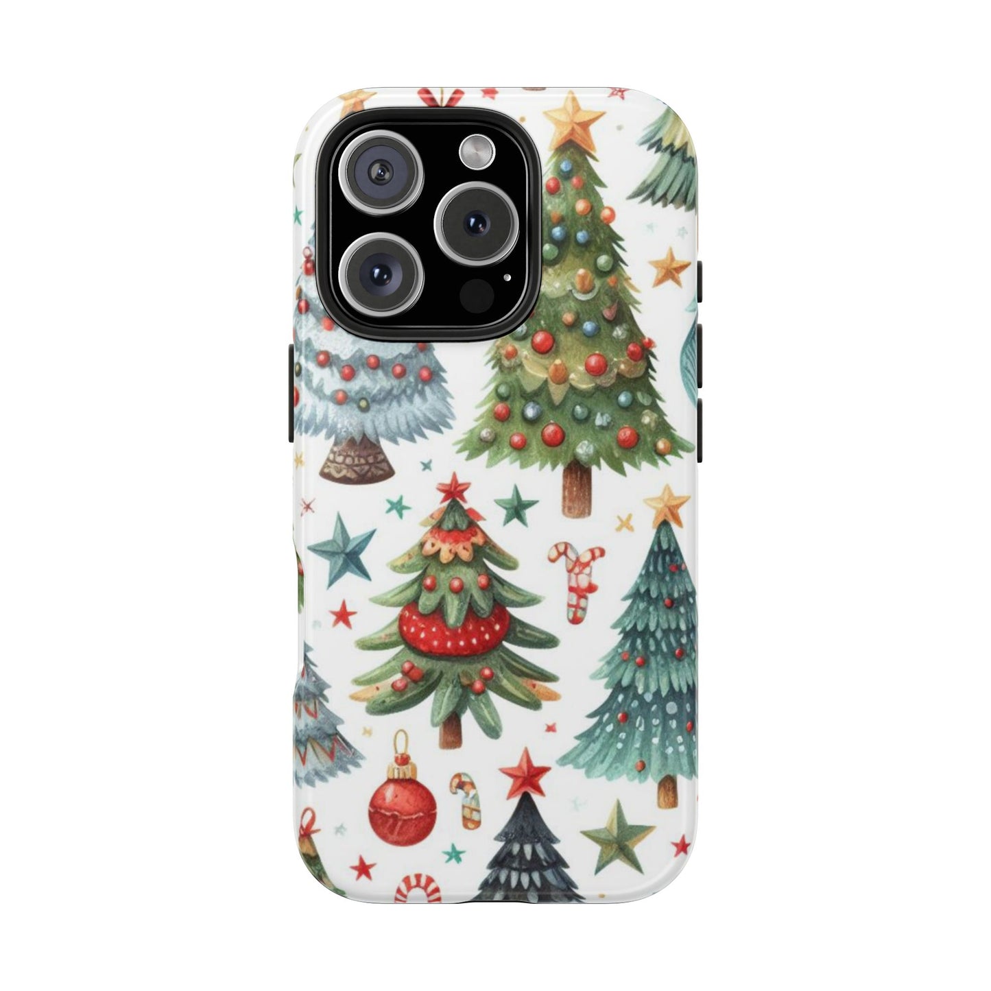 Festive Tree Wonderland – iPhone Case