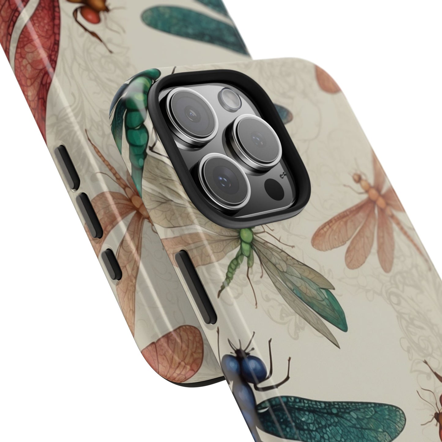 Vintage Dragonfly Garden – iPhone Series Case