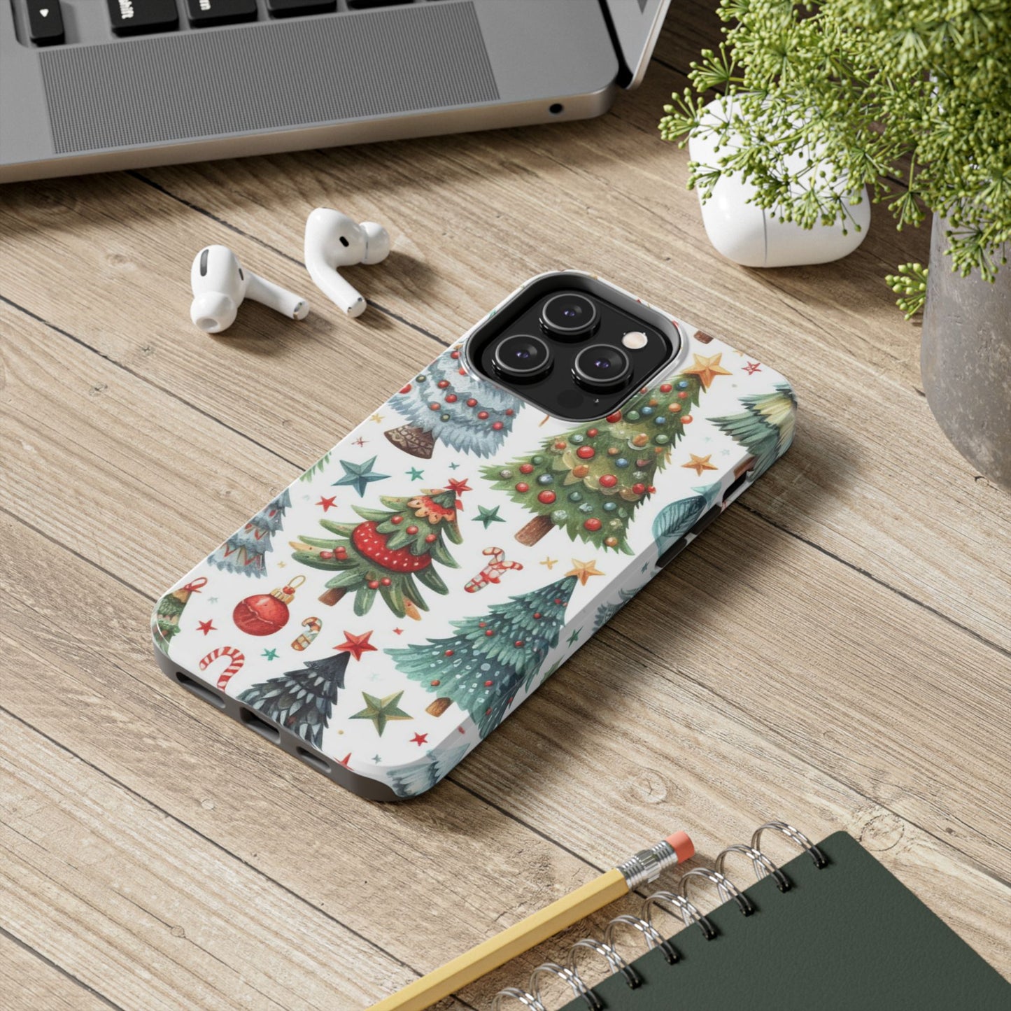 Festive Tree Wonderland – iPhone Case