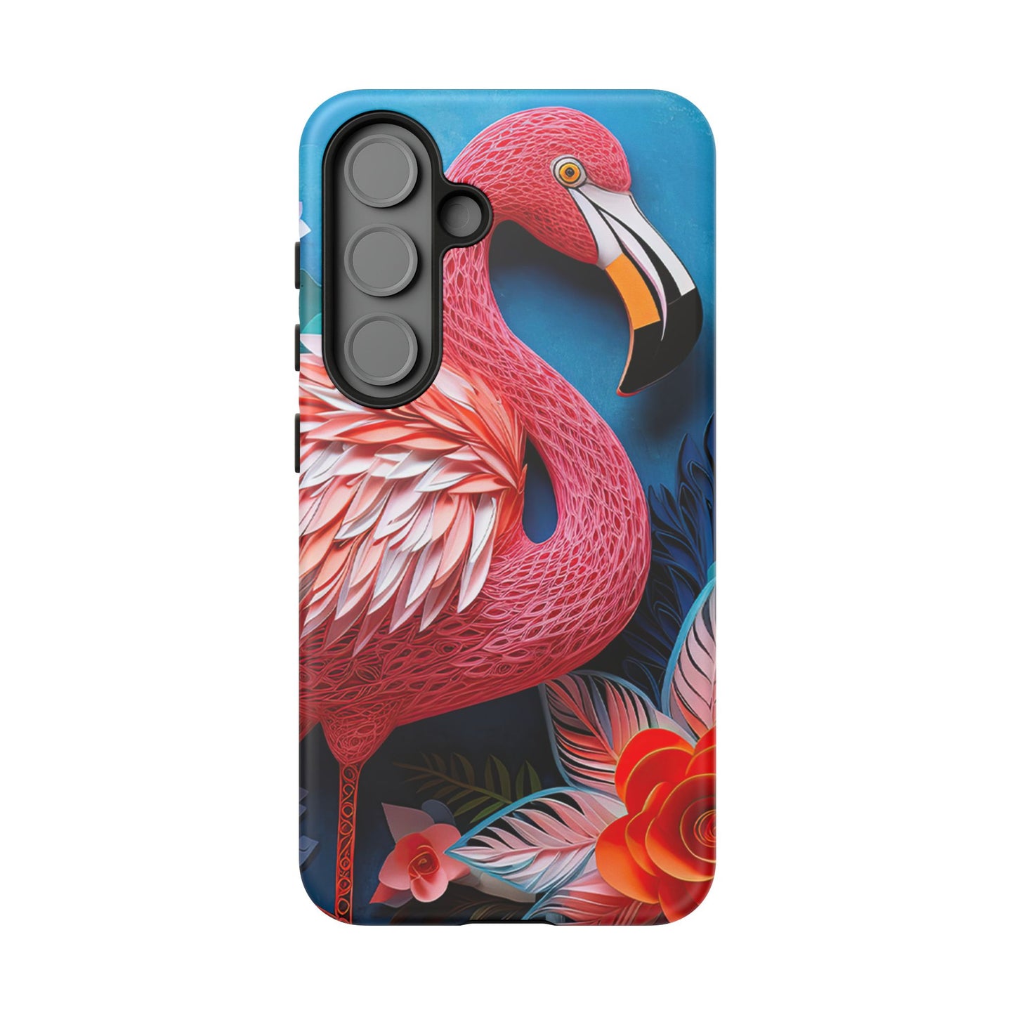 Flamingo Dreams – Bold Tropical Samsung Case
