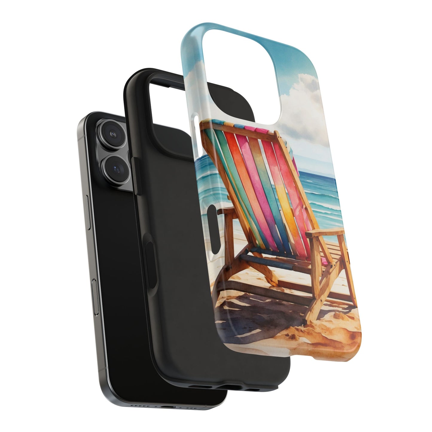 Vibrant Beach Escape iPhone Case – Tropical Summer Design