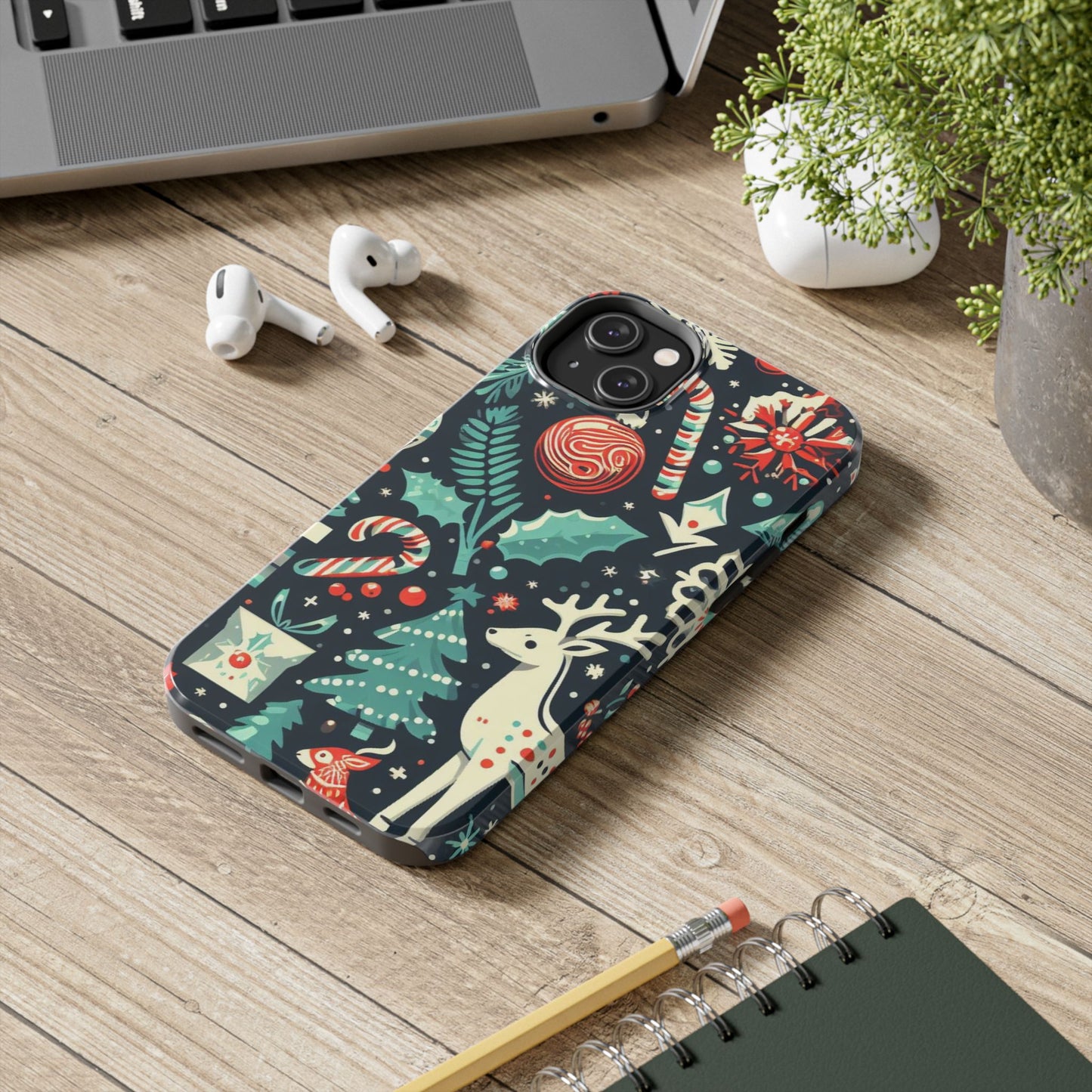 Festive Woodland Holiday - iPhone Series Case