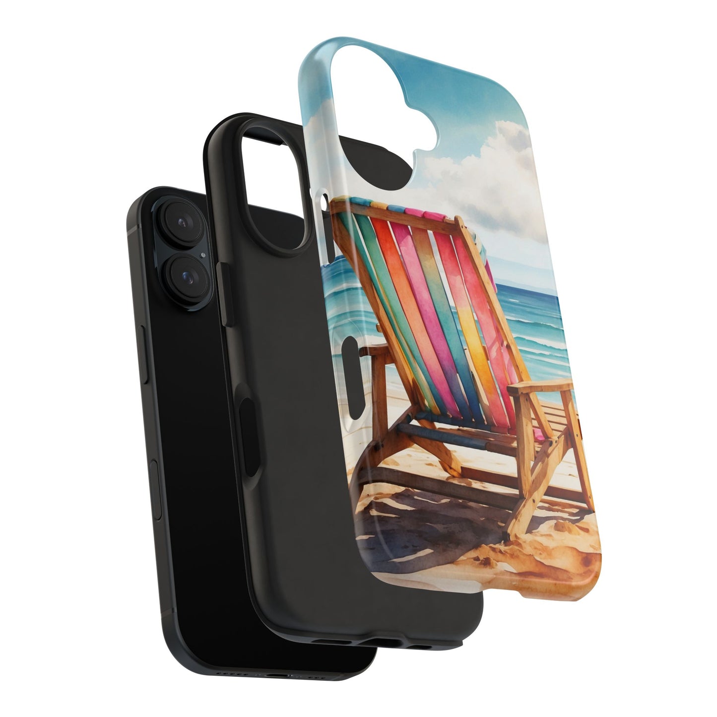 Vibrant Beach Escape iPhone Case – Tropical Summer Design