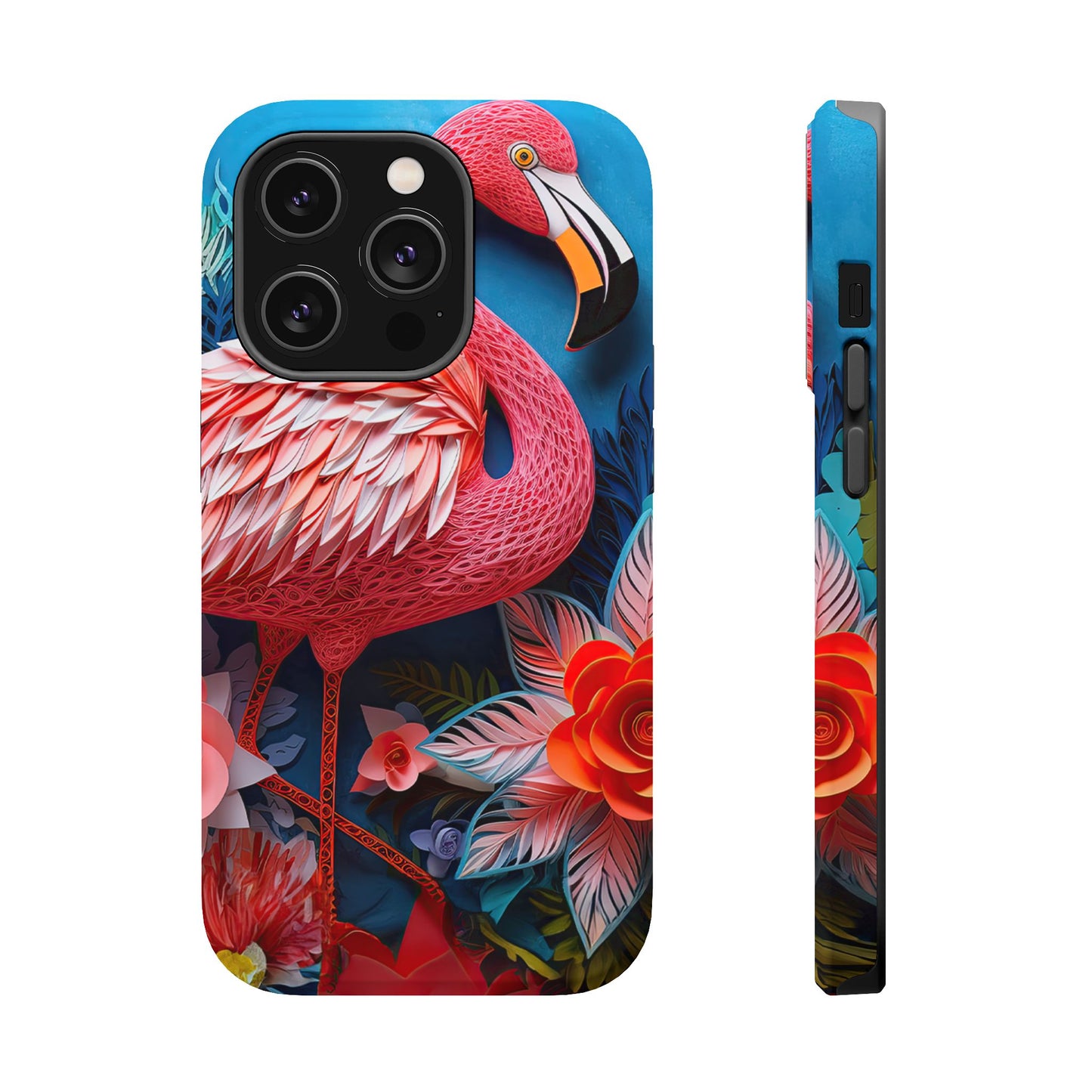 Flamingo Dreams – Bold Tropical MagSafe iPhone Case