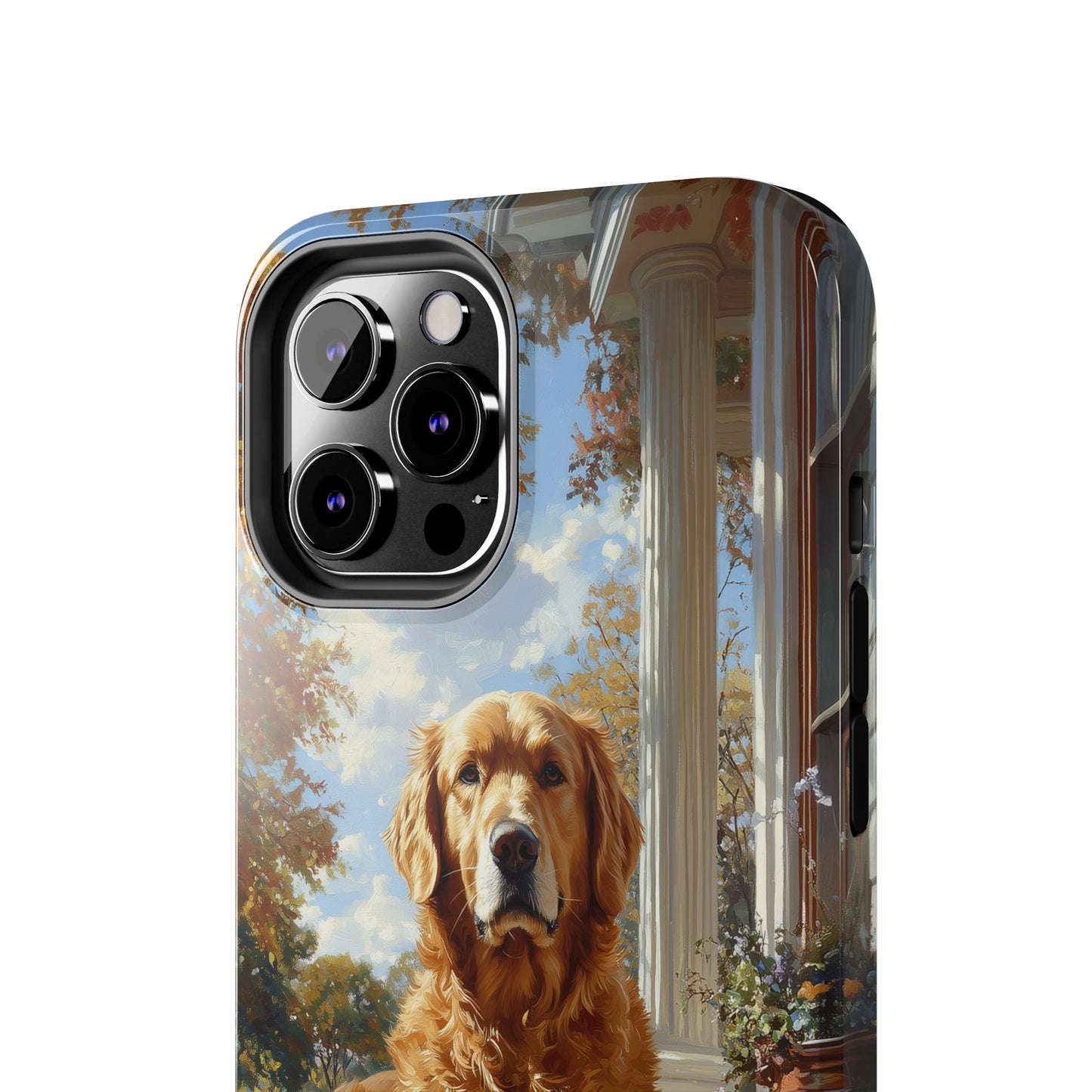 Golden Retriever Autumn Serenity - iPhone Series Case