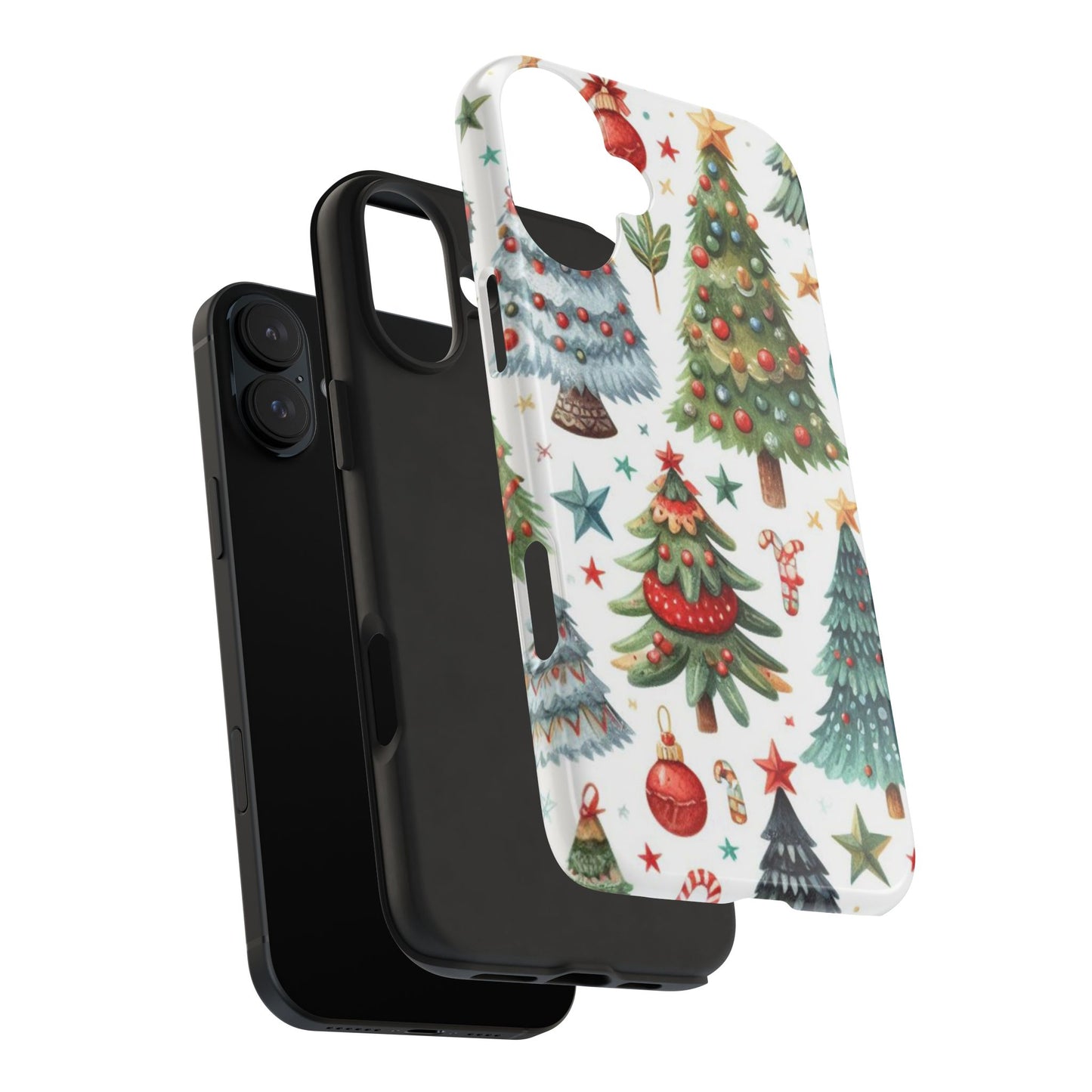 Festive Tree Wonderland – iPhone Case