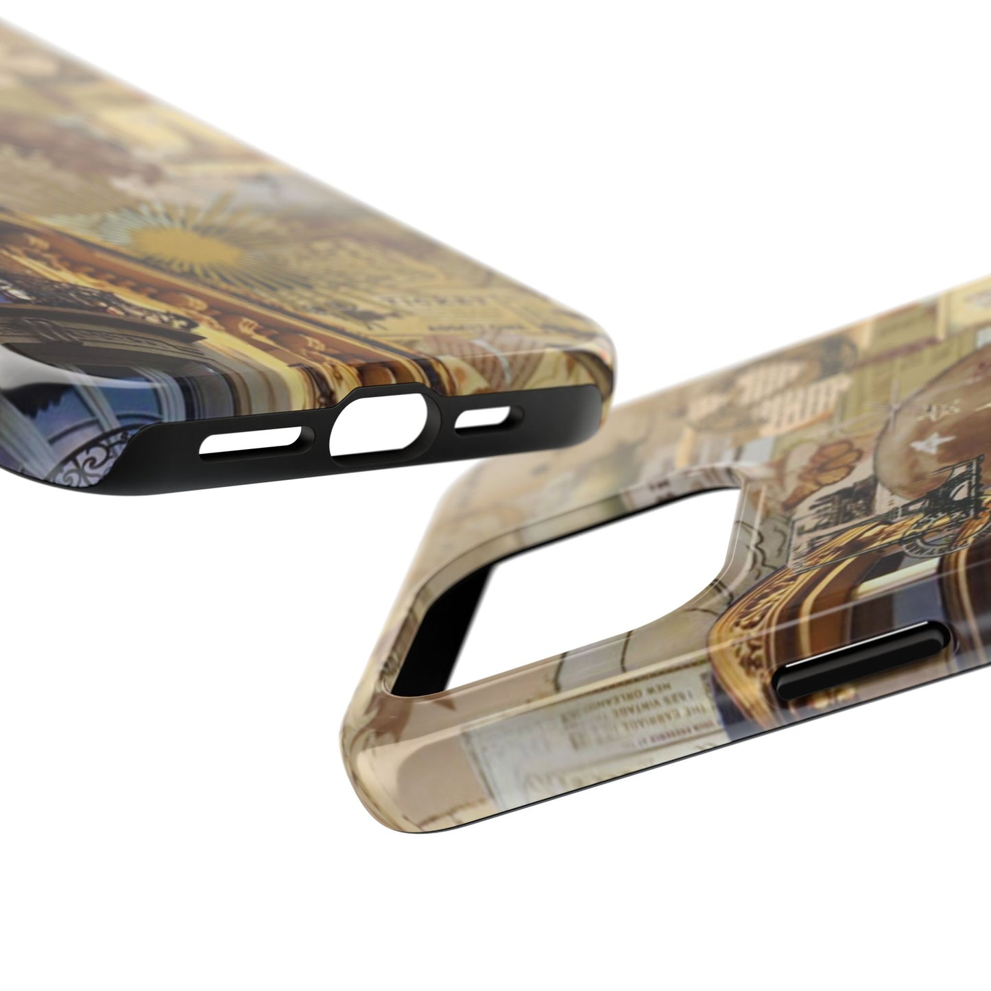 Parisian Dream Collage iPhone Case – Dual - Layer Protection with Vintage French Aesthetic - BOGO Cases