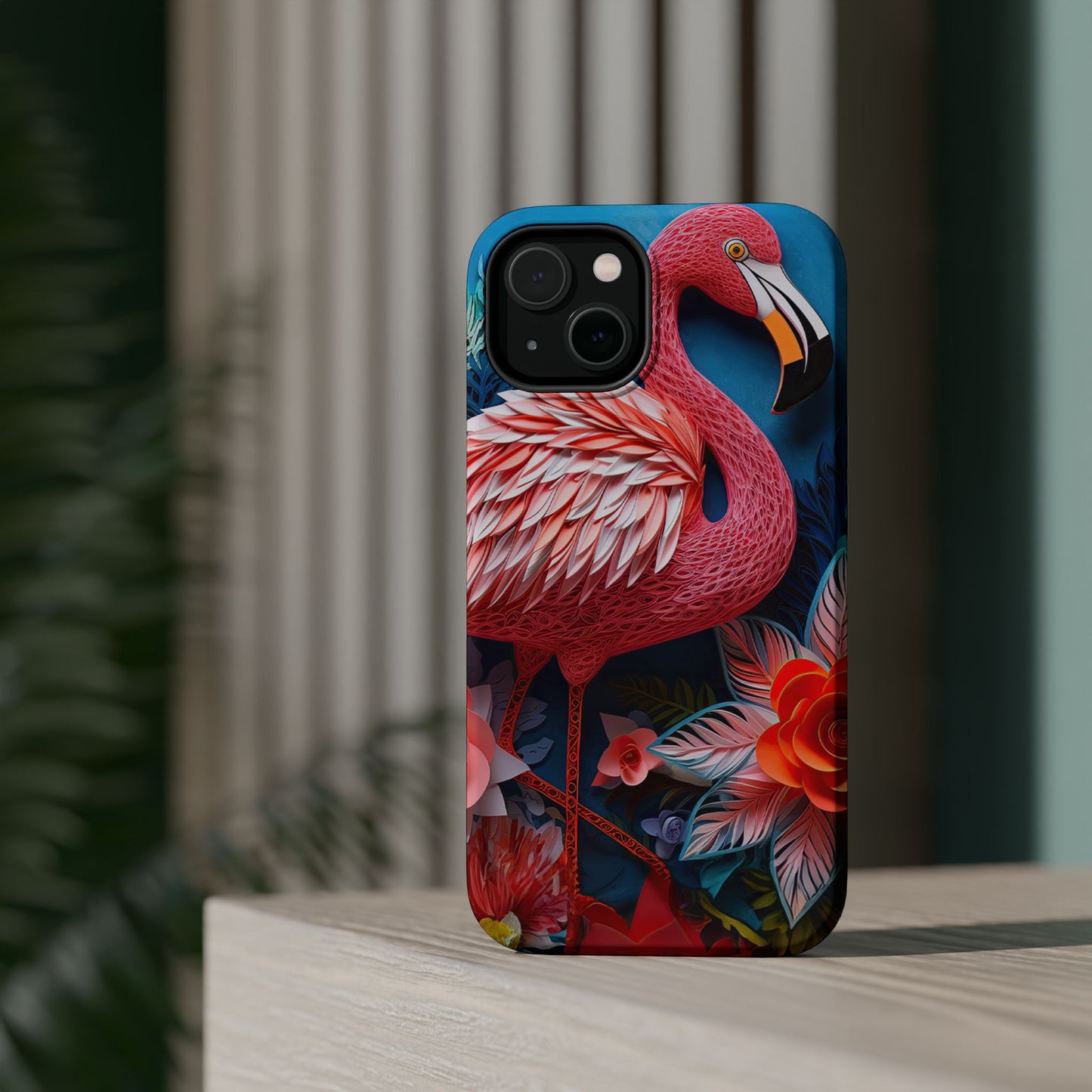 Flamingo Dreams – Bold Tropical MagSafe iPhone Case