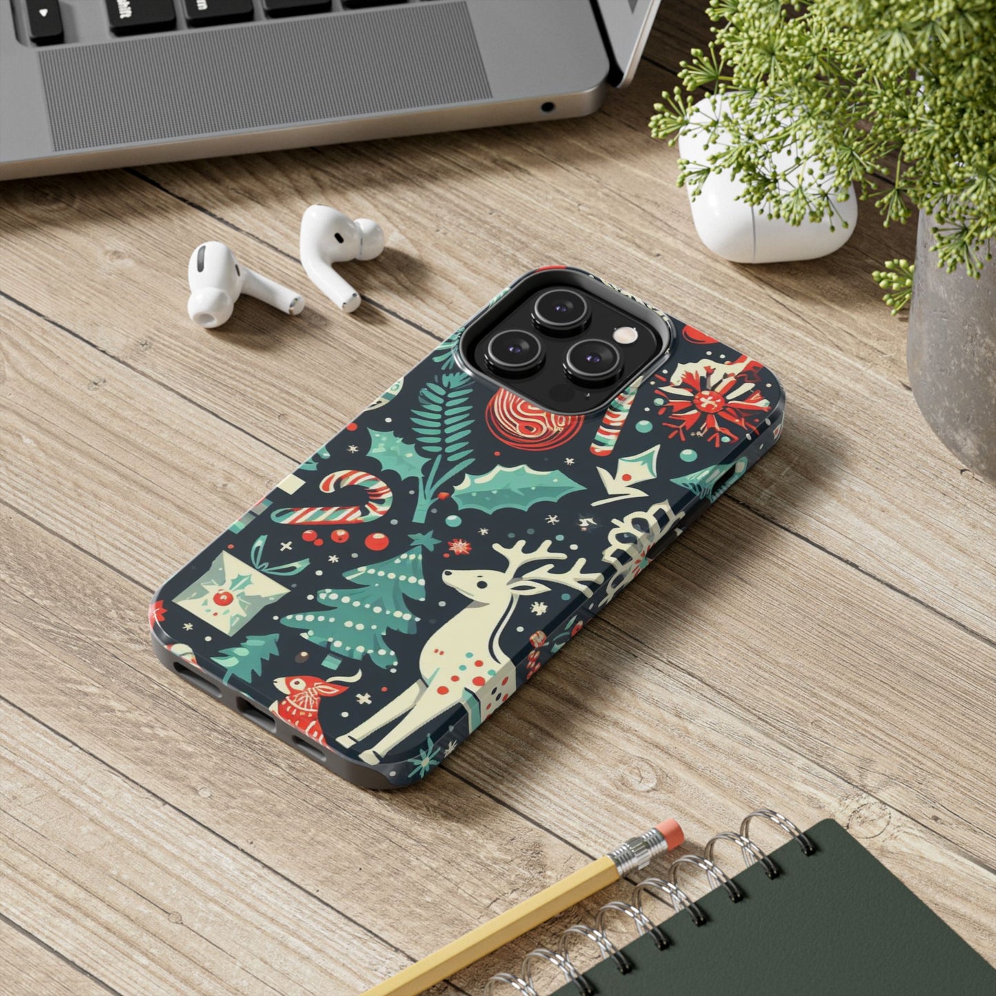 Festive Woodland Holiday - iPhone Series Case
