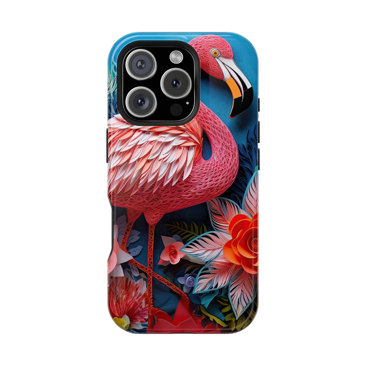 Flamingo Dreams – Bold Tropical MagSafe iPhone Case