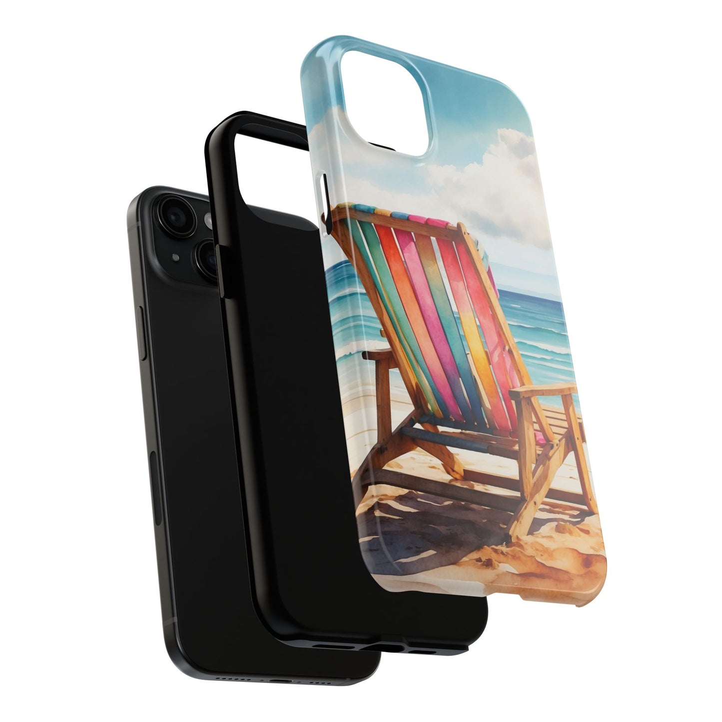 Vibrant Beach Escape iPhone Case – Tropical Summer Design