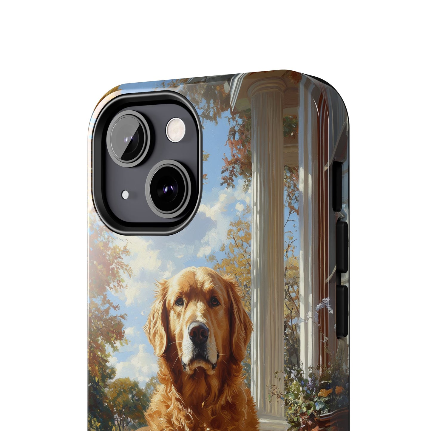 Golden Retriever Autumn Serenity - iPhone Series Case
