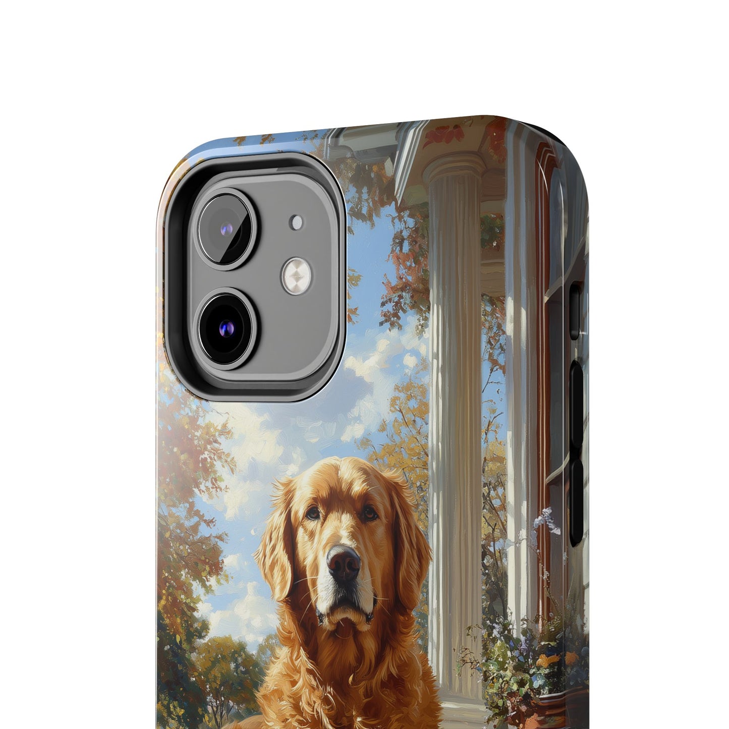 Golden Retriever Autumn Serenity - iPhone Series Case
