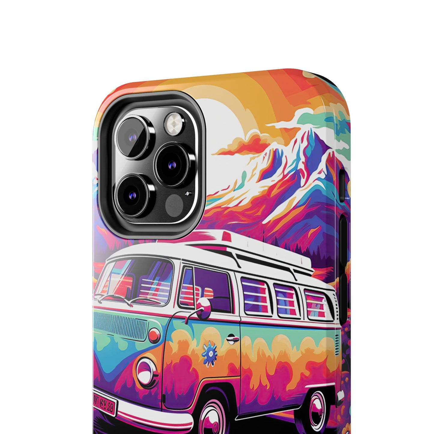 Groovy Floral Sunset Van – iPhone Series Case