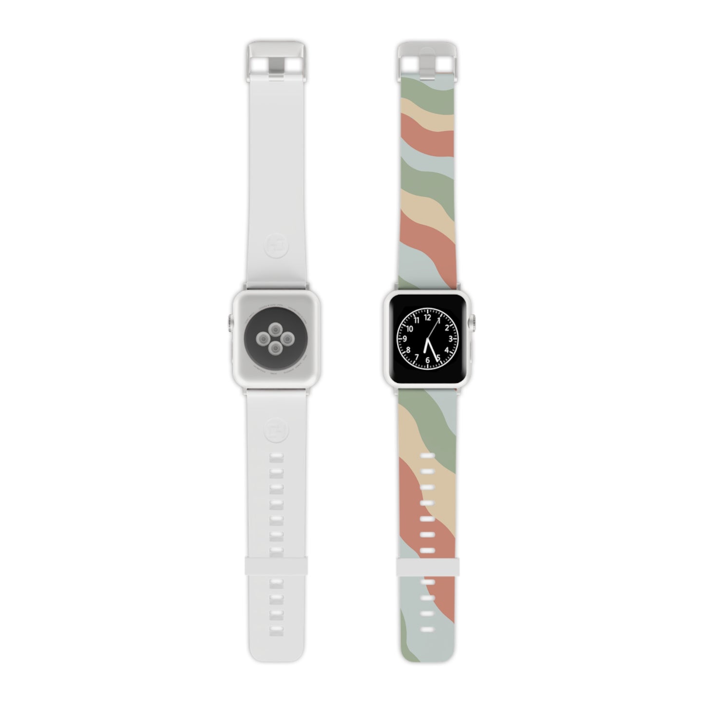 Earthy Retro Waves Apple Band