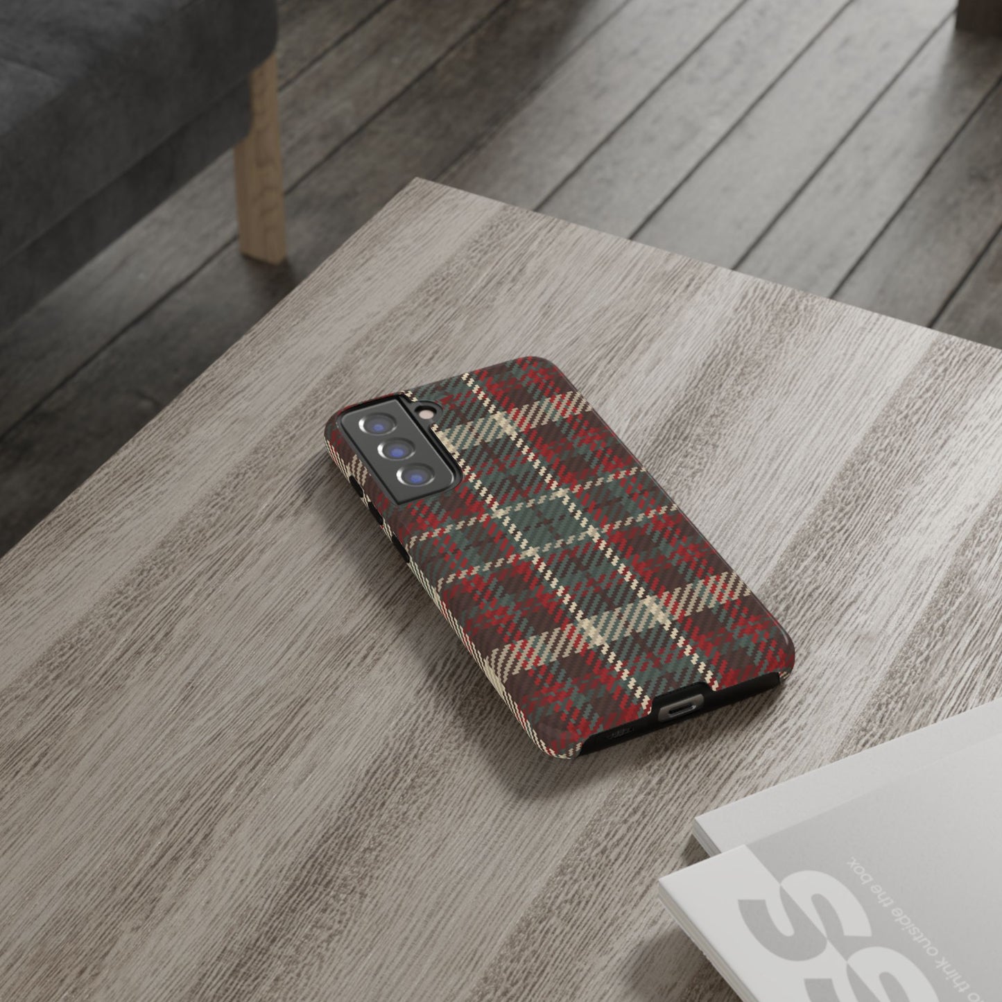 Cozy Rustic Plaid - Samsung Galaxy Series Case