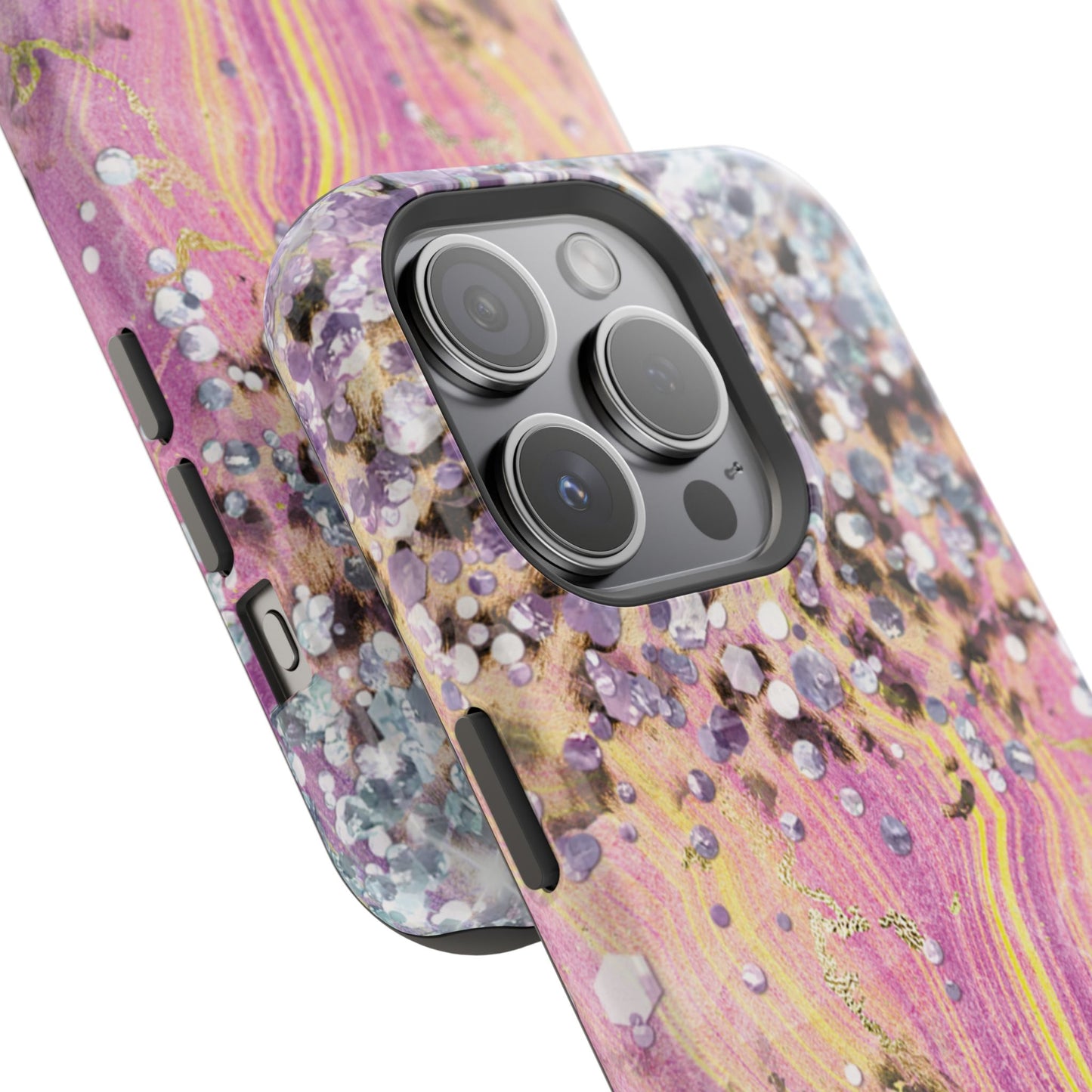 Glitter Glam Leopard – Magsafe iPhone Series Case