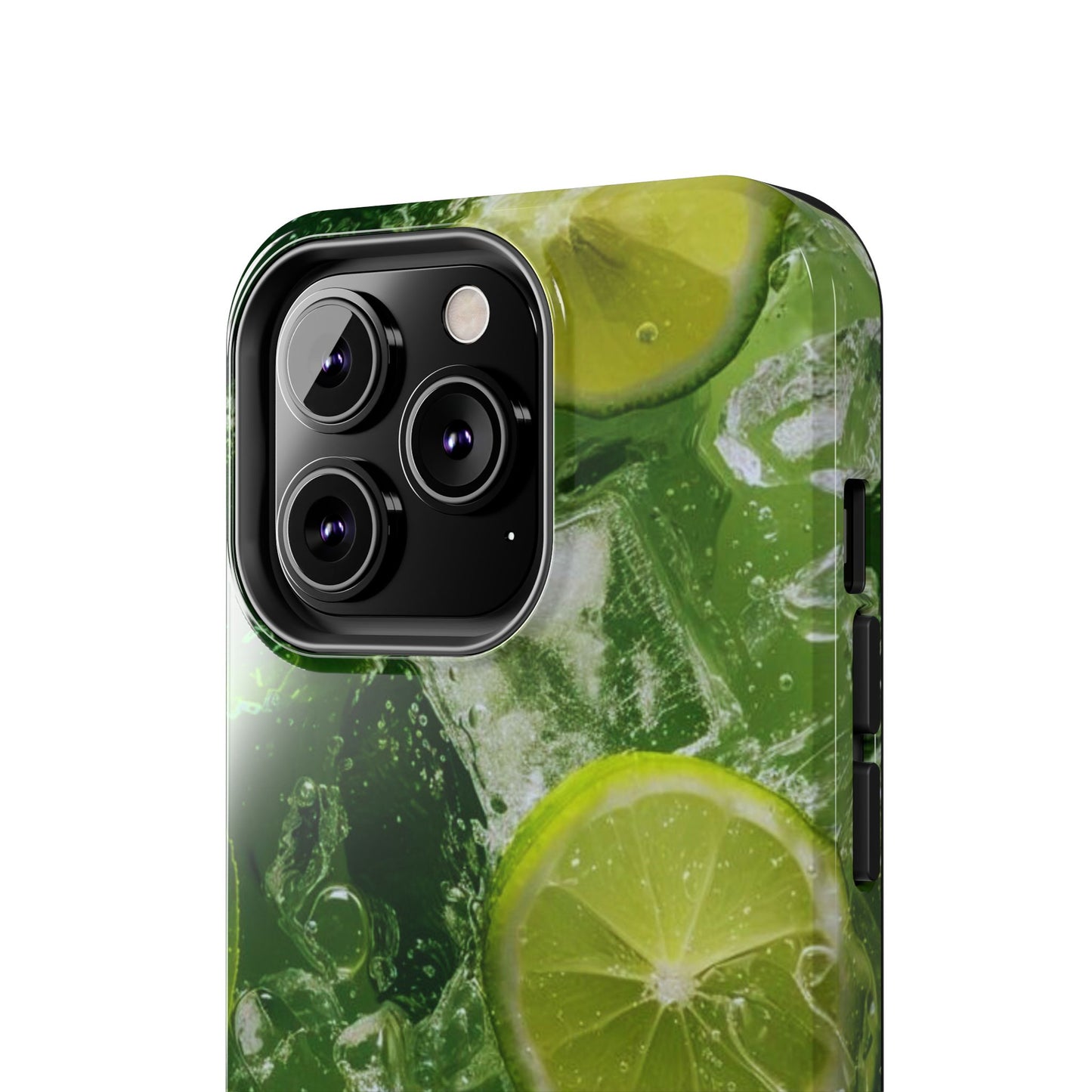 Refreshing Lime Splash iPhone Case – Tough Protection, Vivid Dual - Layer Design - BOGO Cases