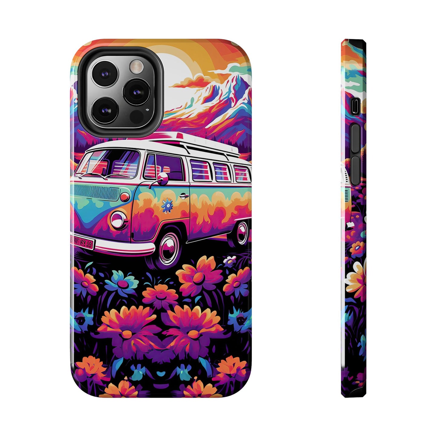 Groovy Floral Sunset Van – iPhone Series Case