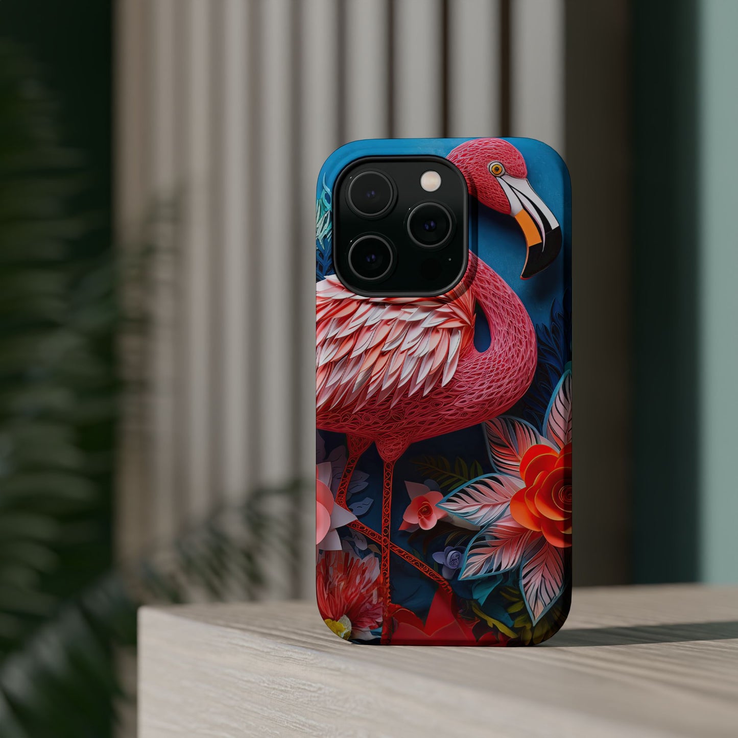 Flamingo Dreams – Bold Tropical MagSafe iPhone Case