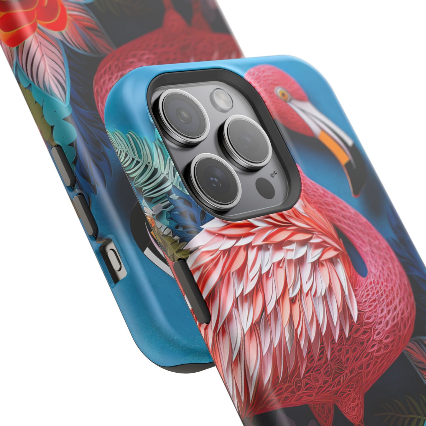 Flamingo Dreams – Bold Tropical MagSafe iPhone Case