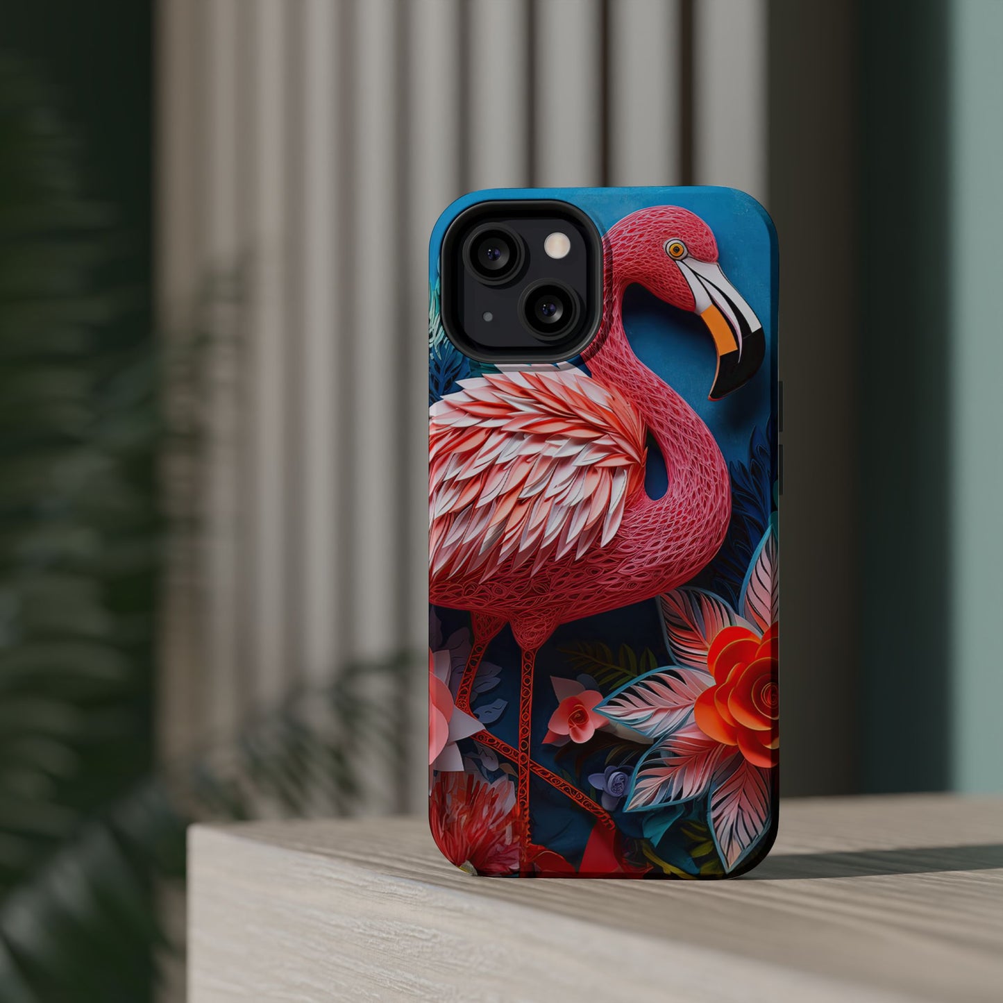 Flamingo Dreams – Bold Tropical MagSafe iPhone Case