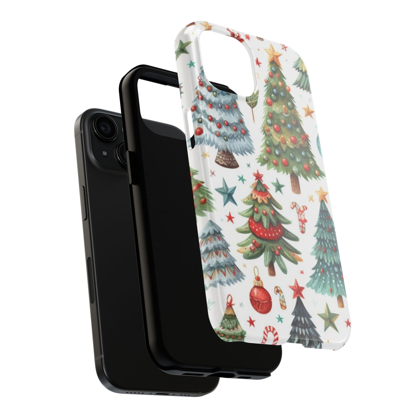 Festive Tree Wonderland – iPhone Case