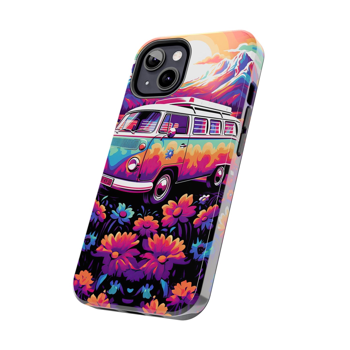 Groovy Floral Sunset Van – iPhone Series Case
