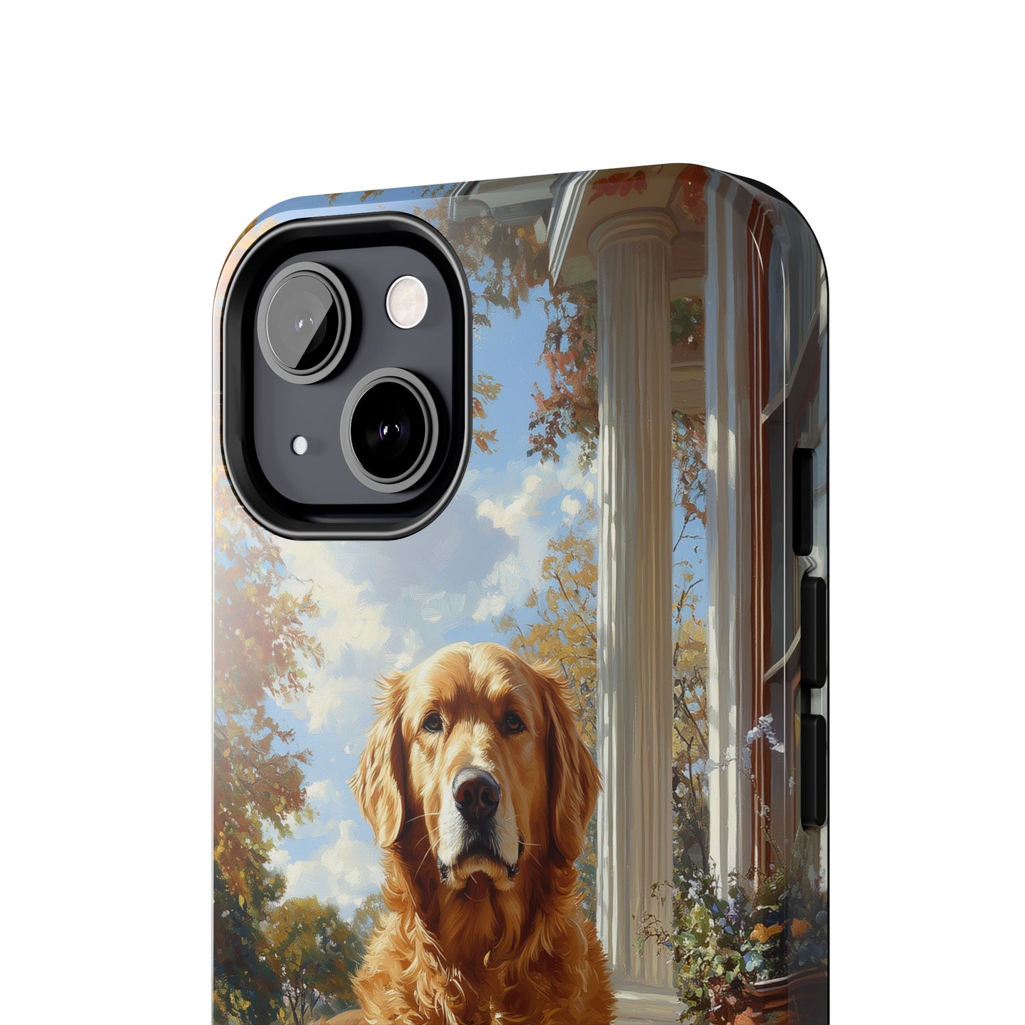 Golden Retriever Autumn Serenity - iPhone Series Case
