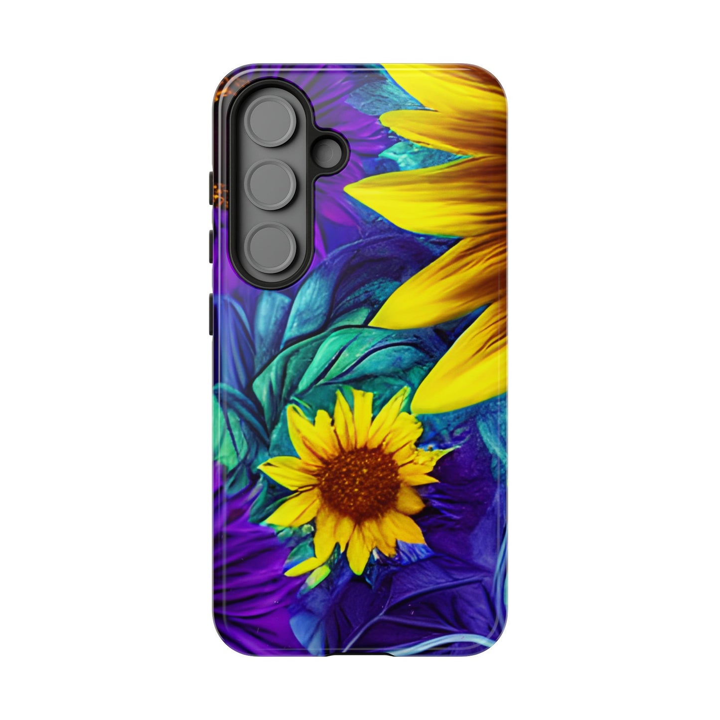 Purple & Gold Sunflower Dream - Samsung Galaxy Series Case