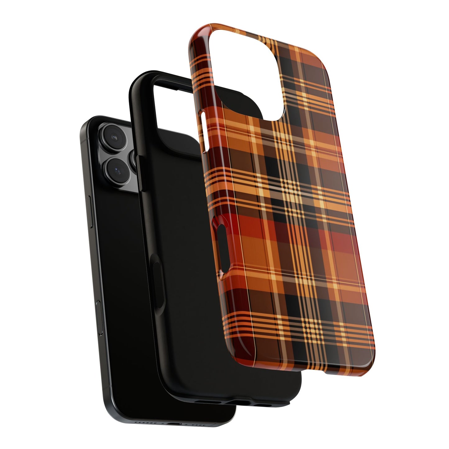 Vintage Charm Plaid Phone Case - Stylish Protection!