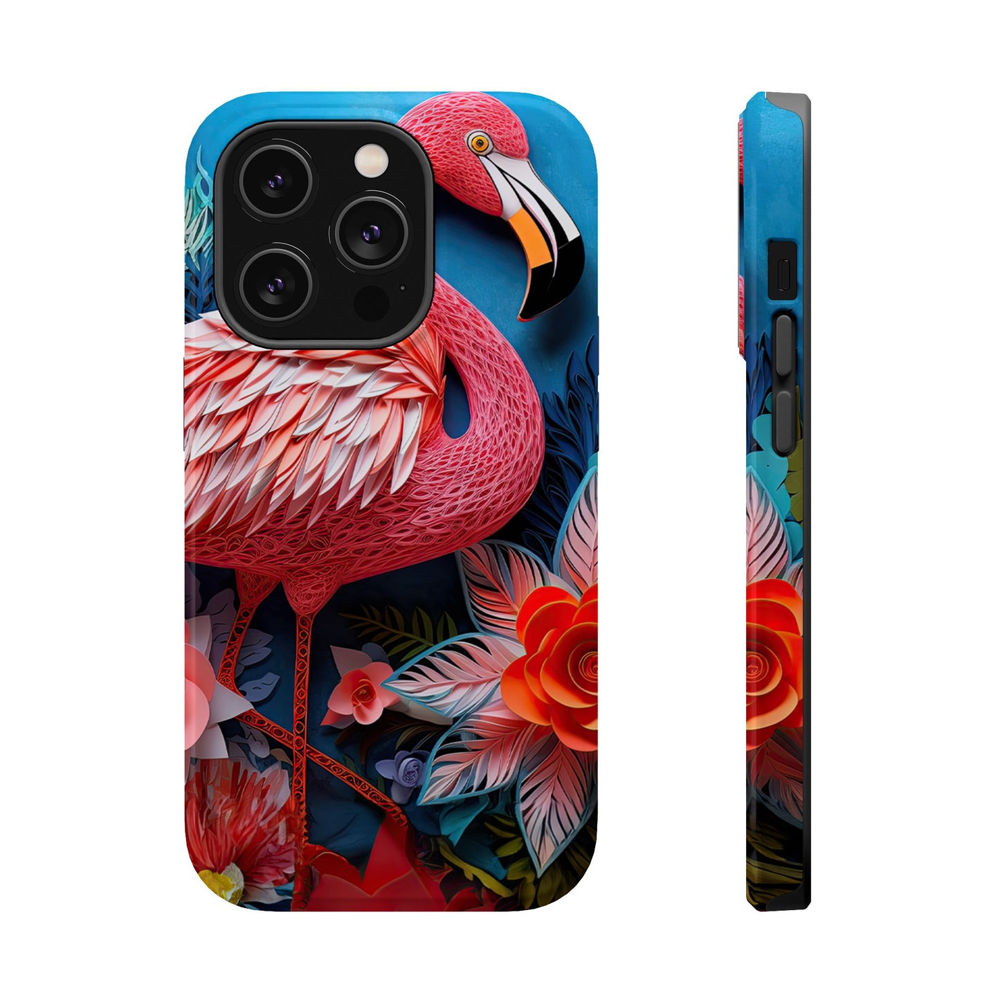 Flamingo Dreams – Bold Tropical MagSafe iPhone Case