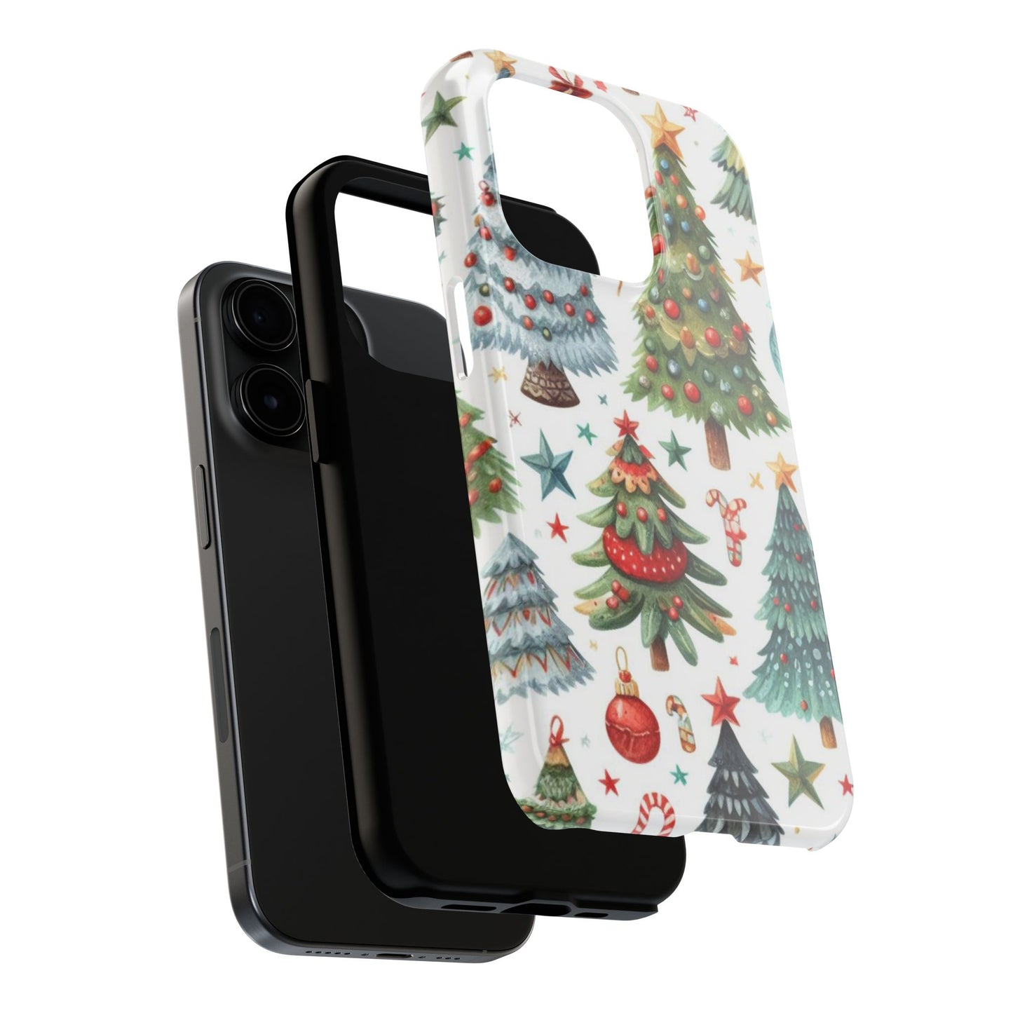 Festive Tree Wonderland – iPhone Case