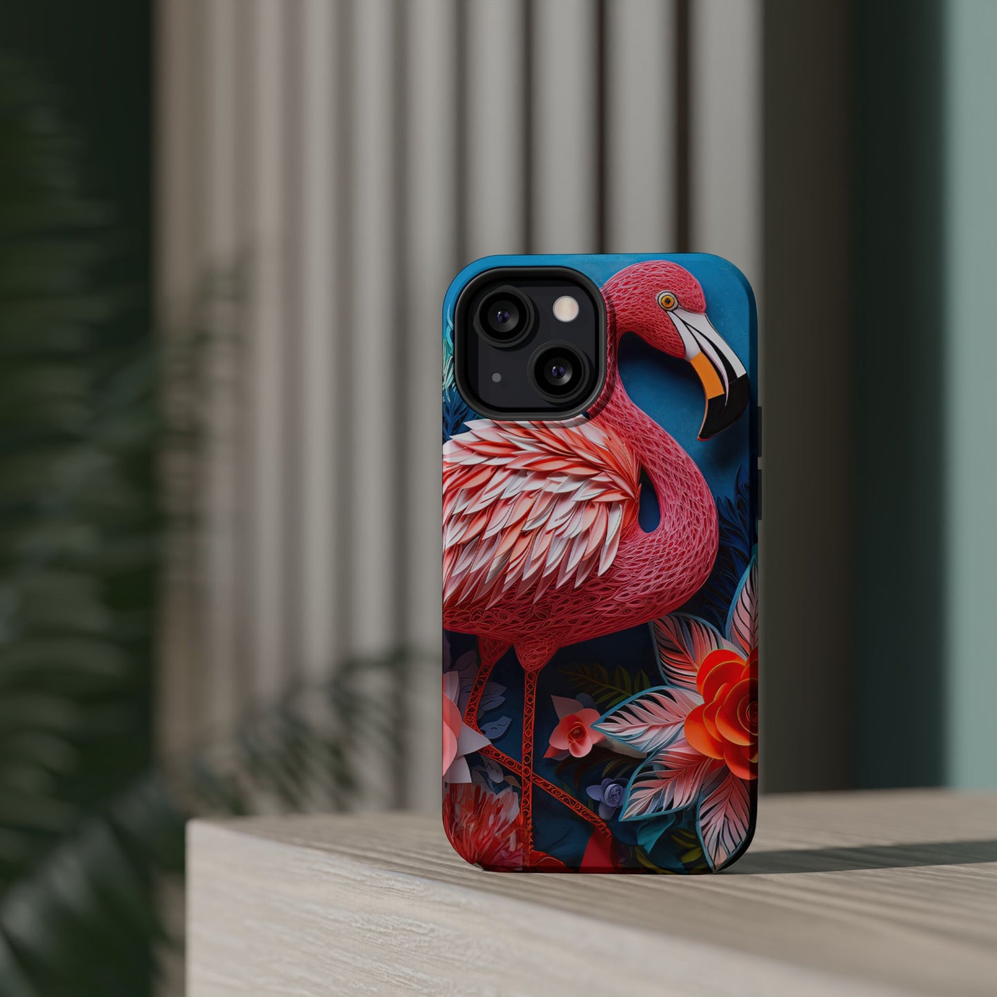 Flamingo Dreams – Bold Tropical MagSafe iPhone Case