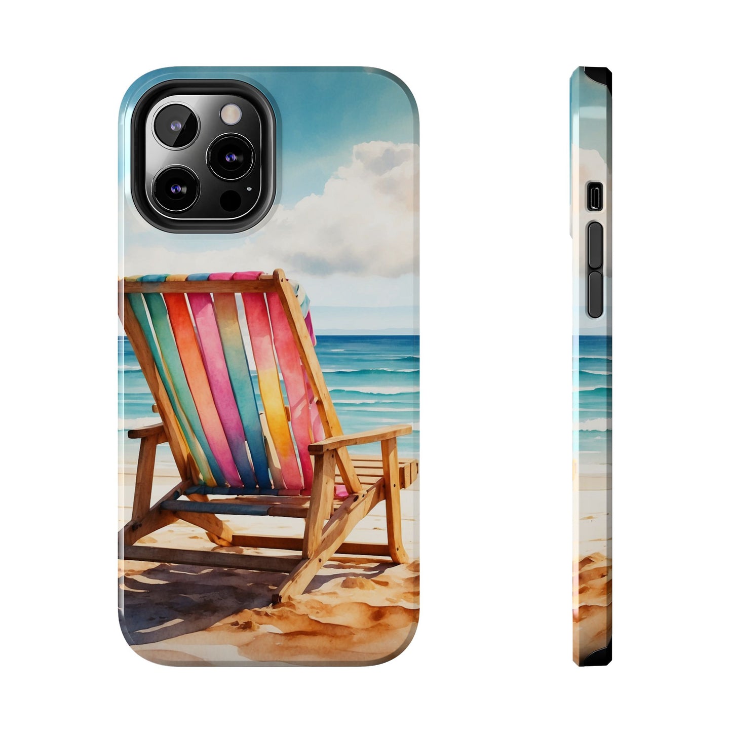 Vibrant Beach Escape iPhone Case – Tropical Summer Design
