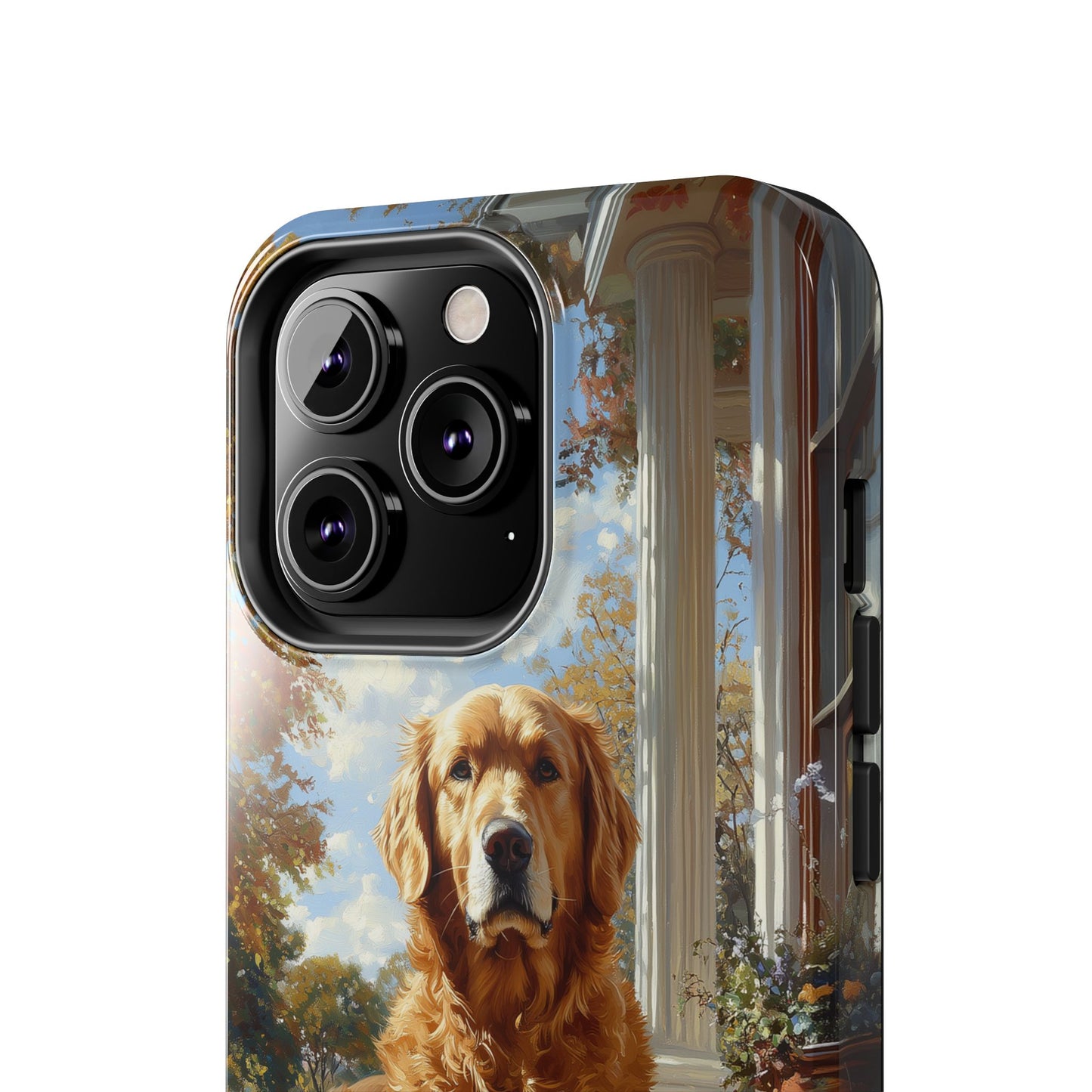 Golden Retriever Autumn Serenity - iPhone Series Case