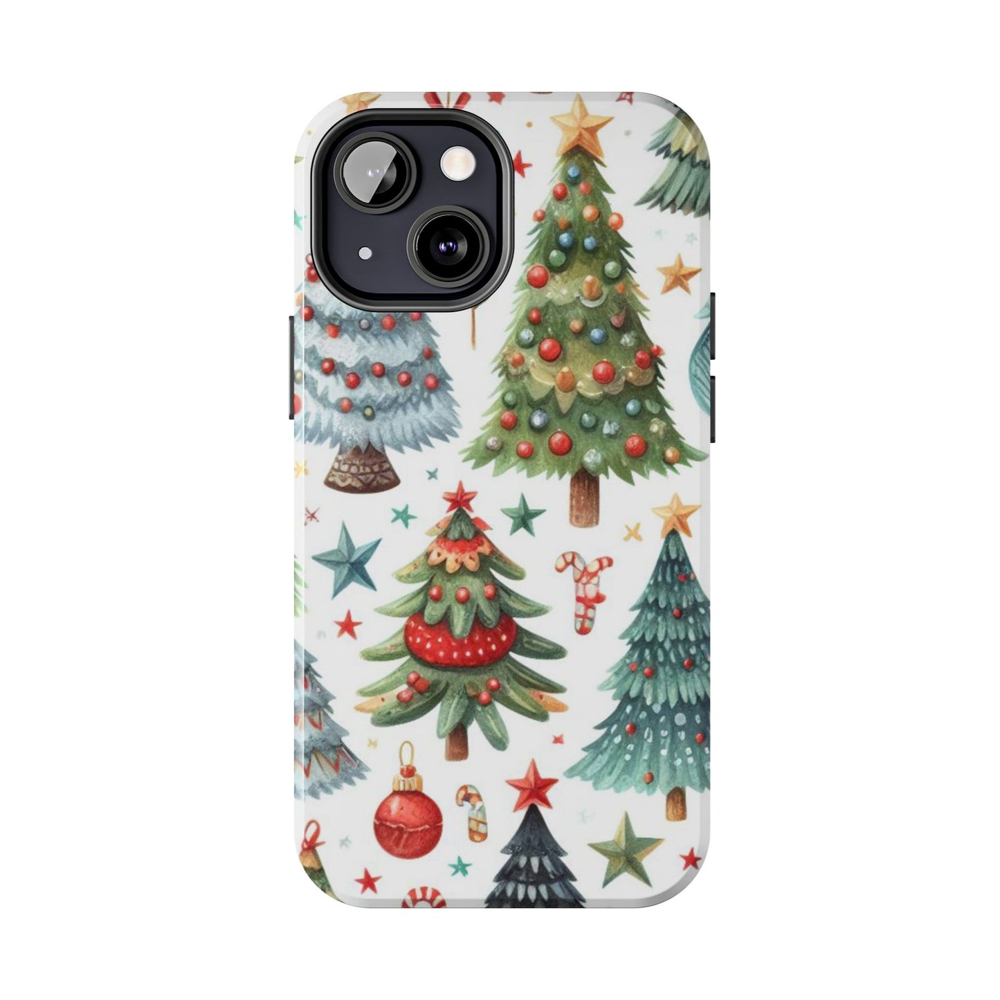 Festive Tree Wonderland – iPhone Case