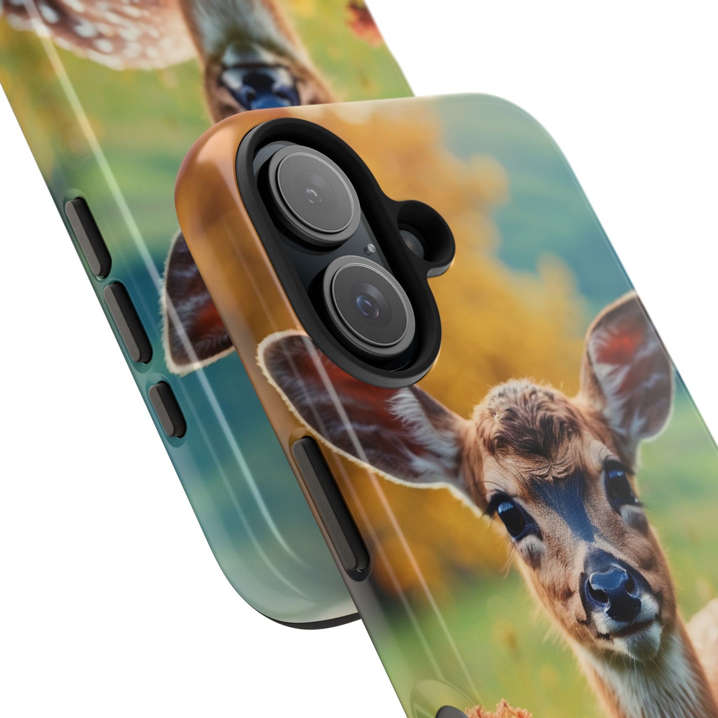 Golden Meadow Fawn iPhone Case