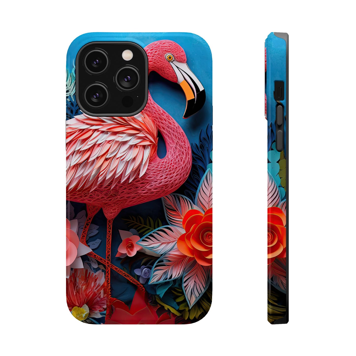 Flamingo Dreams – Bold Tropical MagSafe iPhone Case