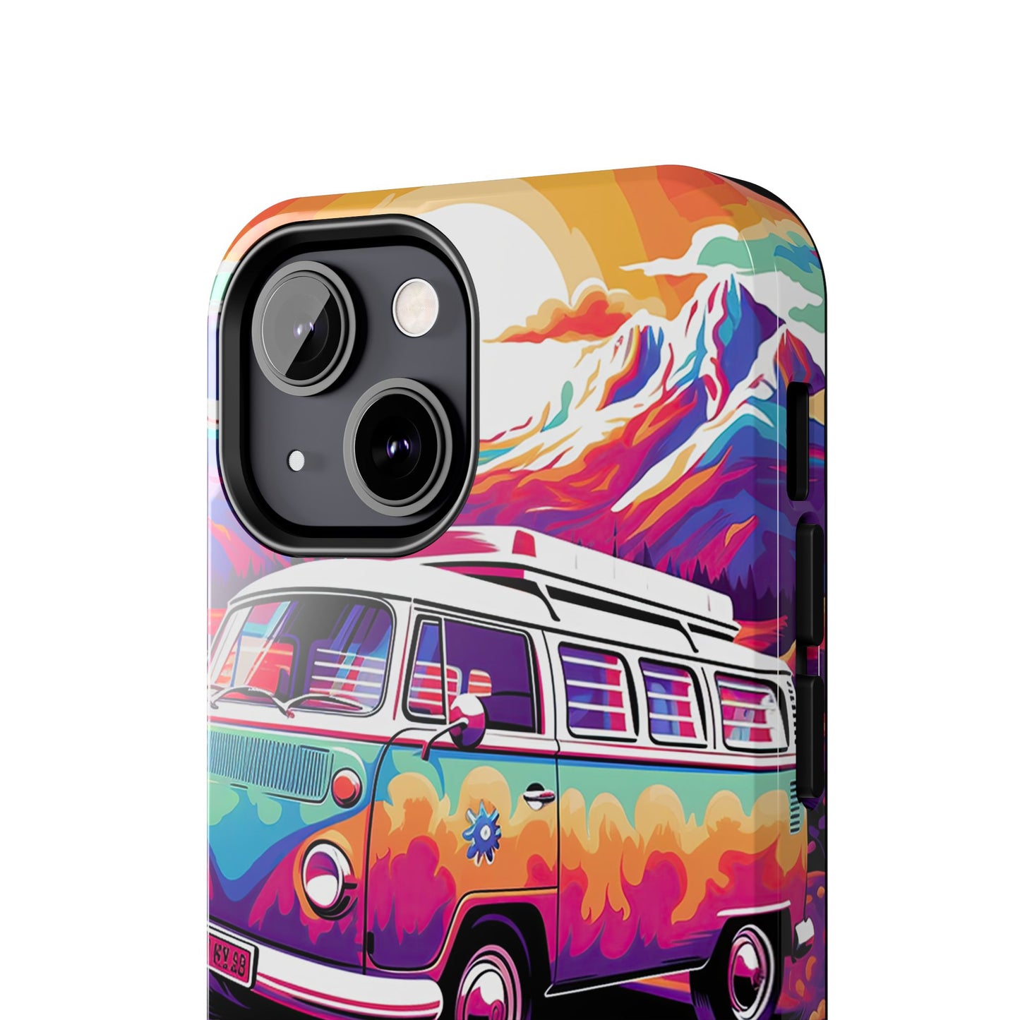 Groovy Floral Sunset Van – iPhone Series Case
