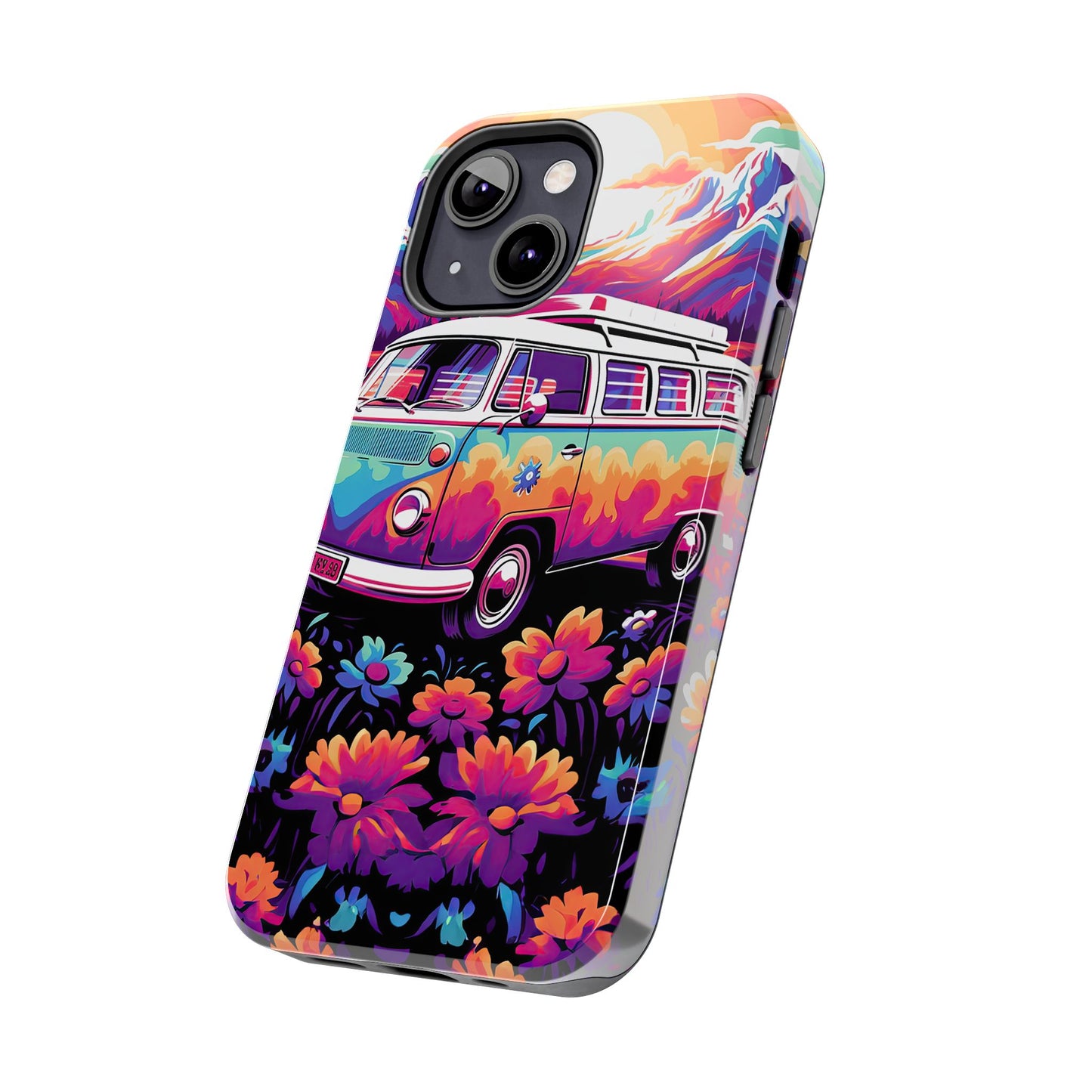 Groovy Floral Sunset Van – iPhone Series Case