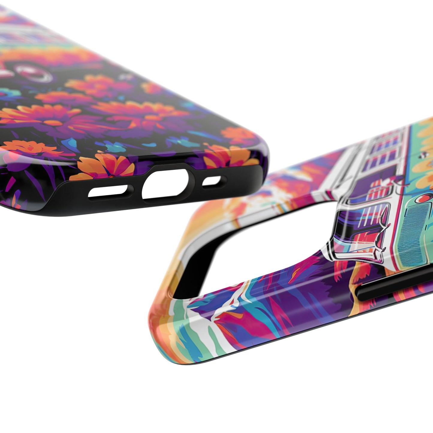 Groovy Floral Sunset Van – iPhone Series Case