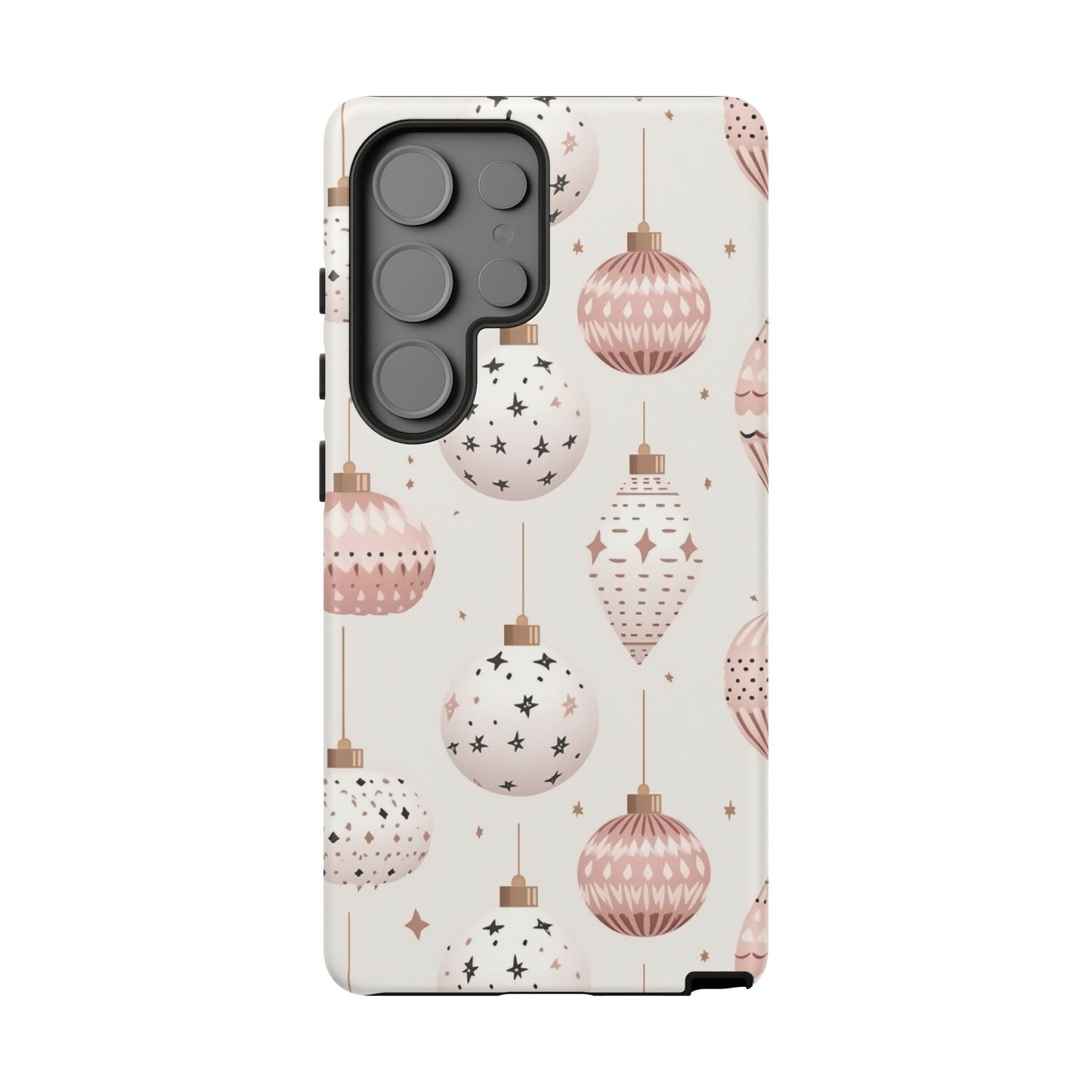 Blush Pink Holiday Ornaments - Samsung Galaxy Series Case