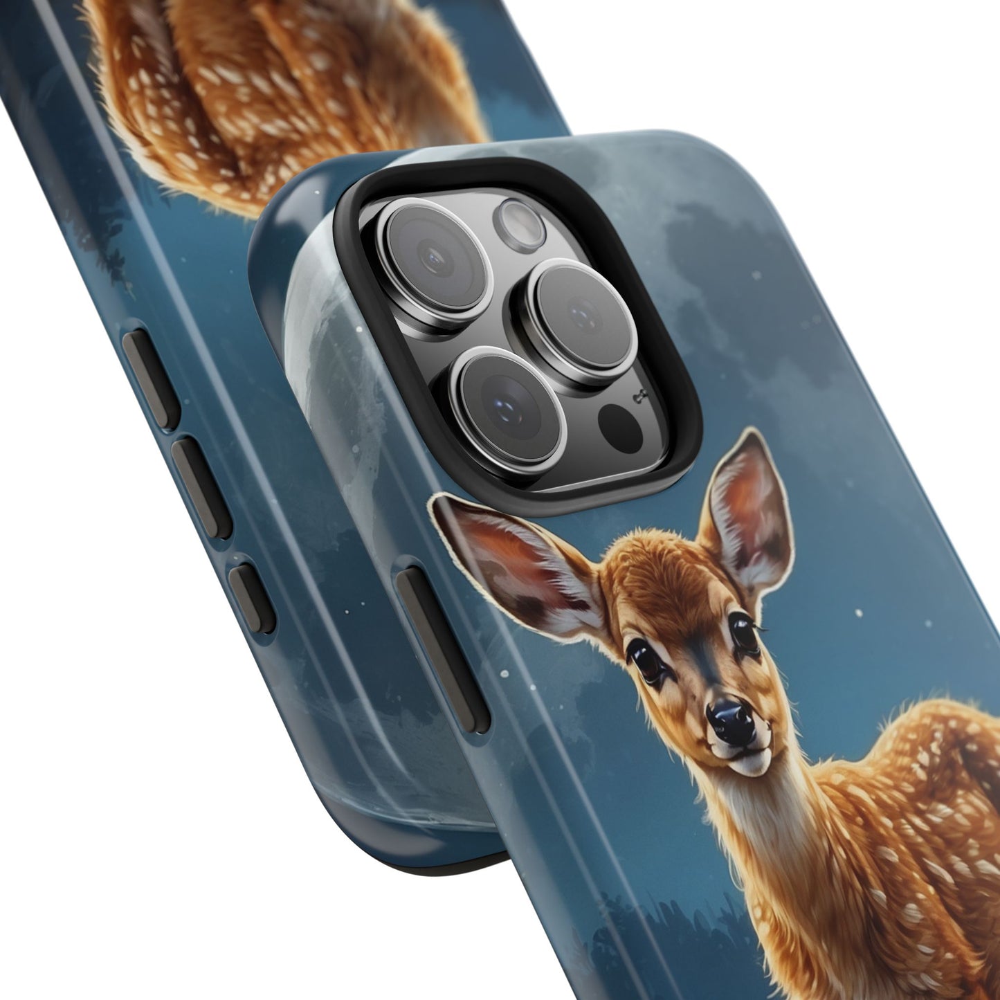iPhone Case – Enchanted Fawn Under the Moonlit Sky