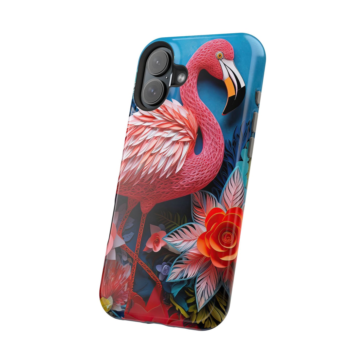 Flamingo Dreams – Bold Tropical MagSafe iPhone Case