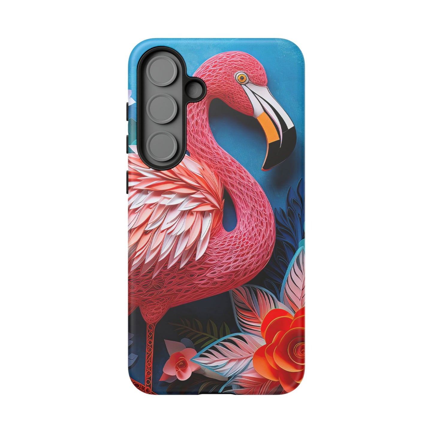 Flamingo Dreams – Bold Tropical Samsung Case